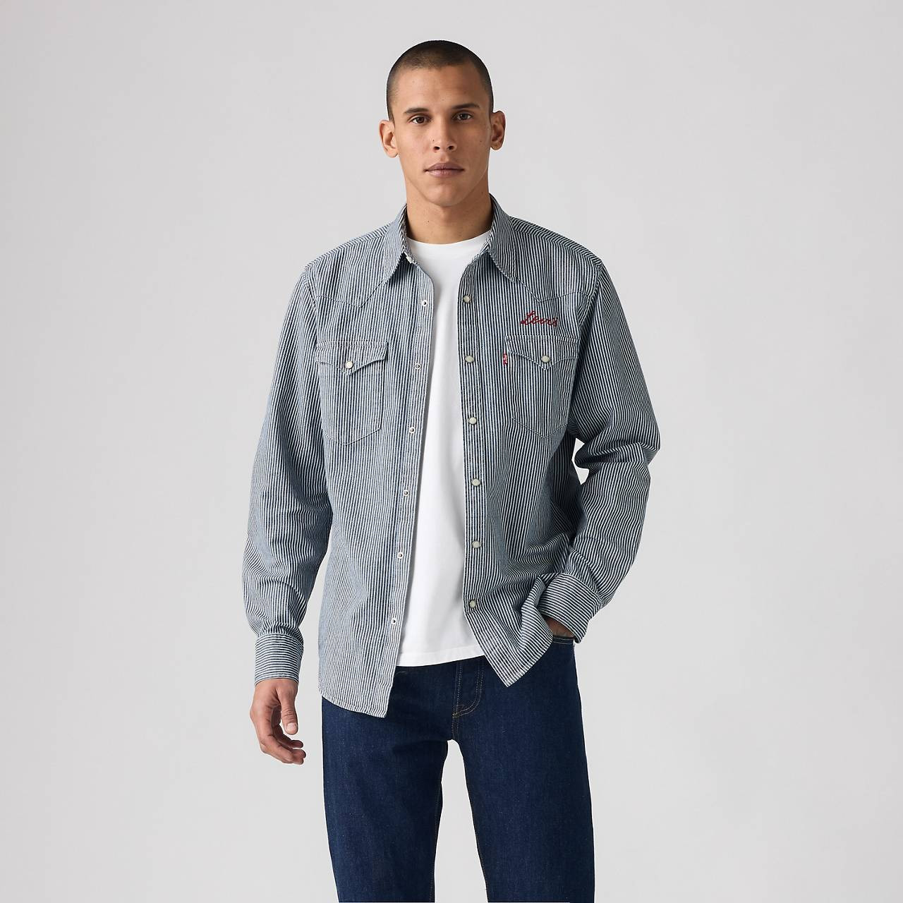 CLASSIC STANDARD FIT WESTERN SHIRT - 2