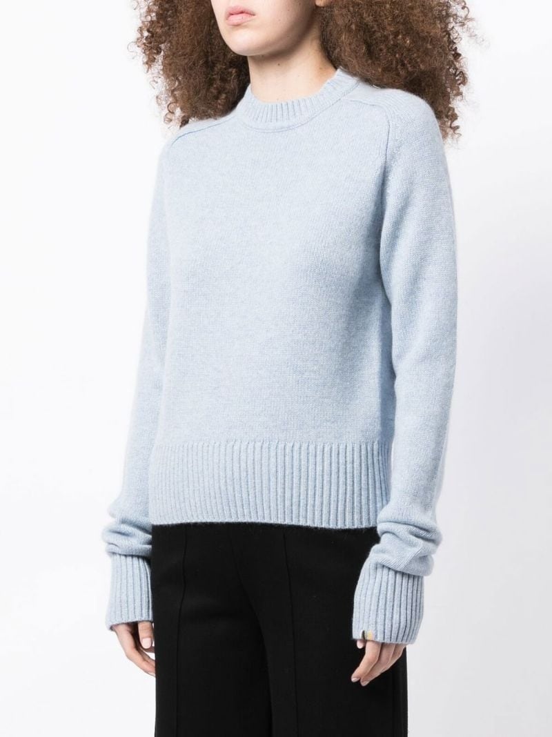 crew-neck cashmere jumper - 3