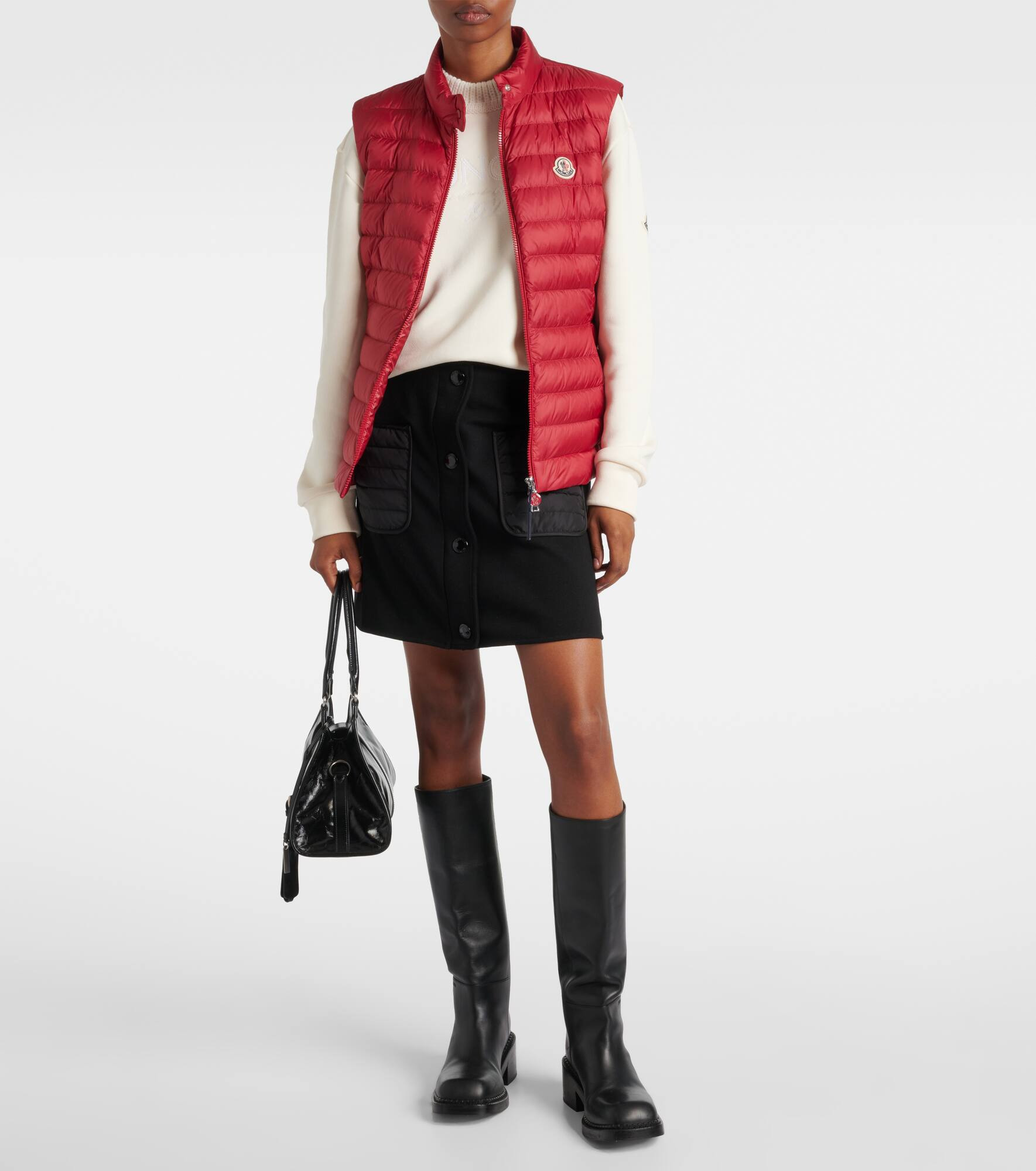 Igens logo down vest - 2
