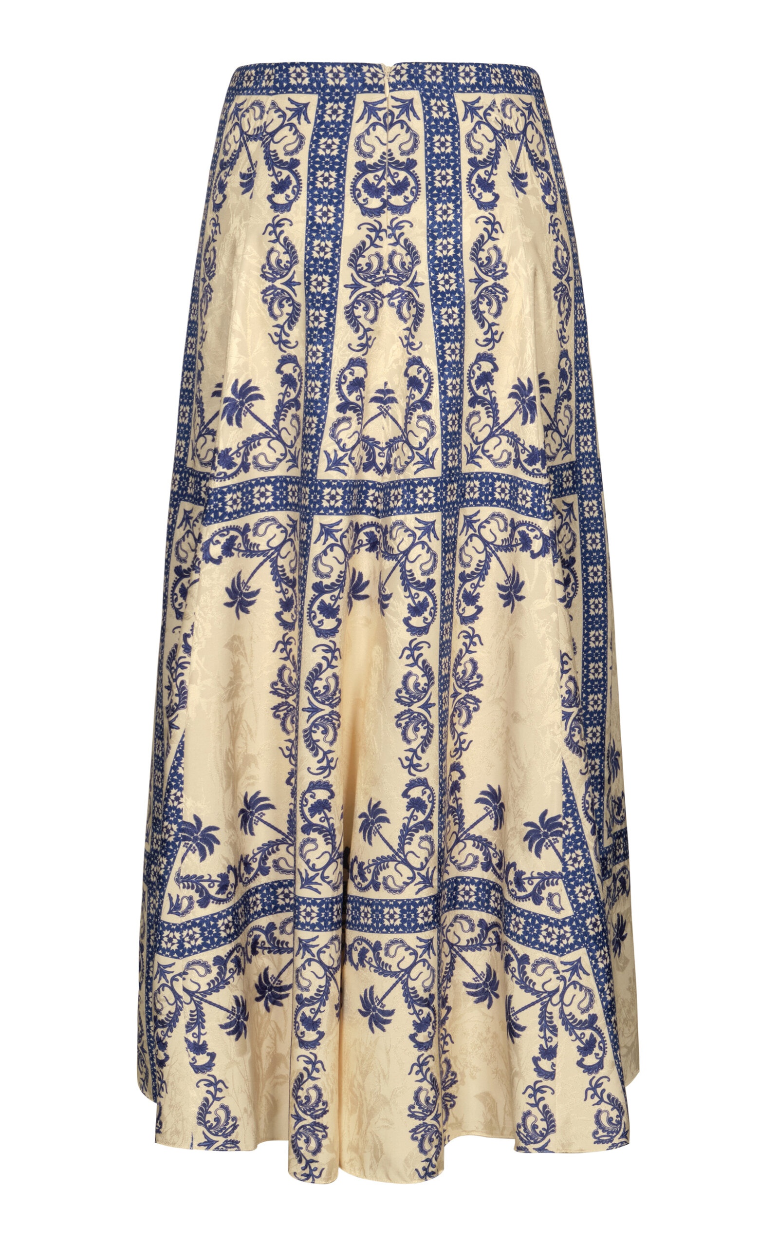 Lucena Ankle Crepe Maxi Skirt multi - 1