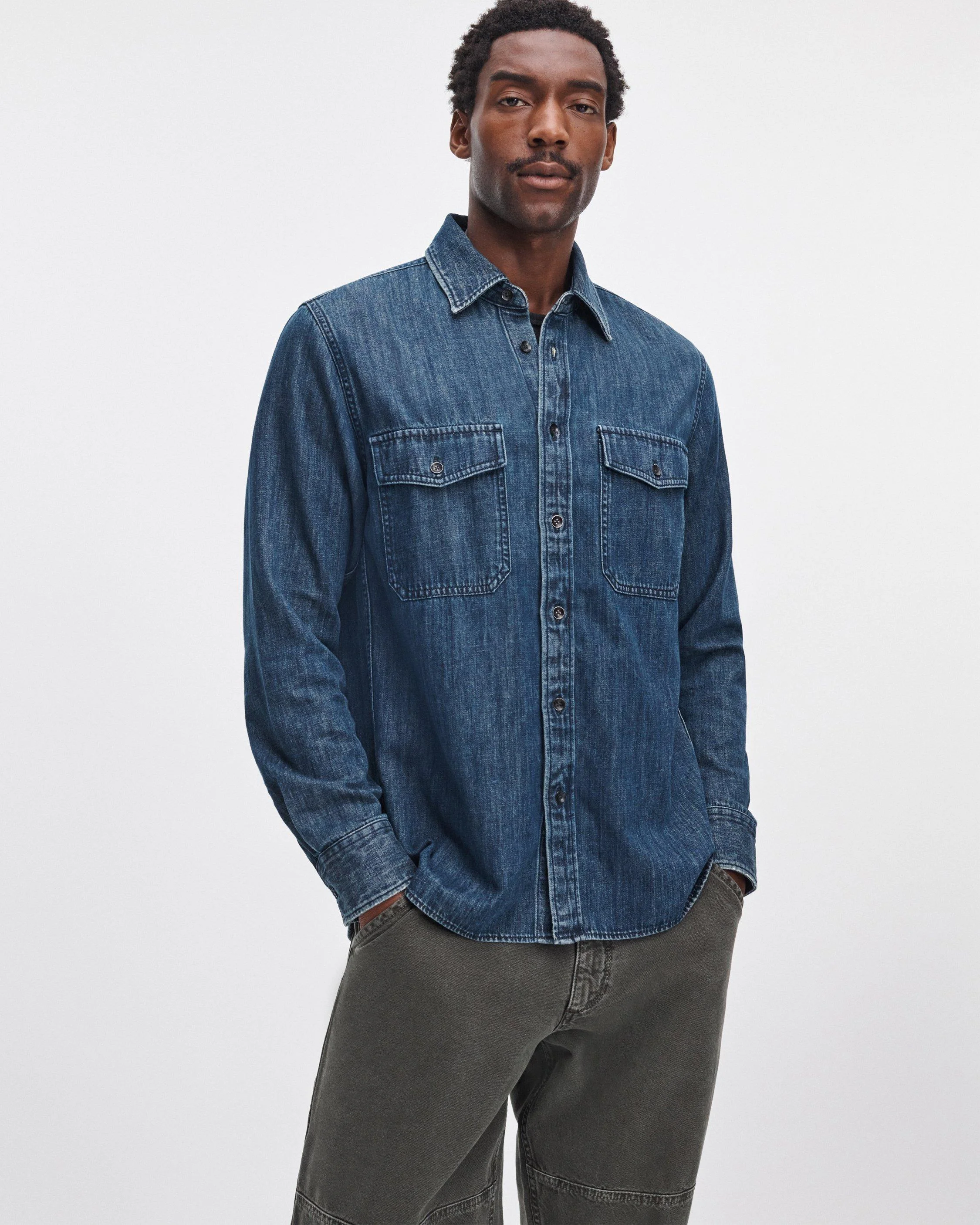Denim CPO Shirt - 1