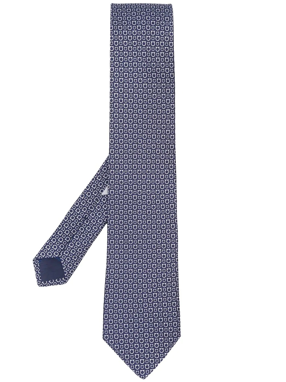 Gancini print tie - 1