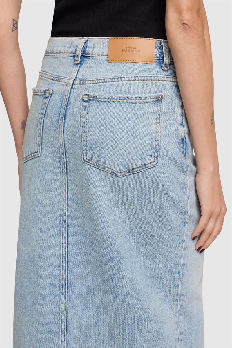AMBER SKIRT in Denim 6