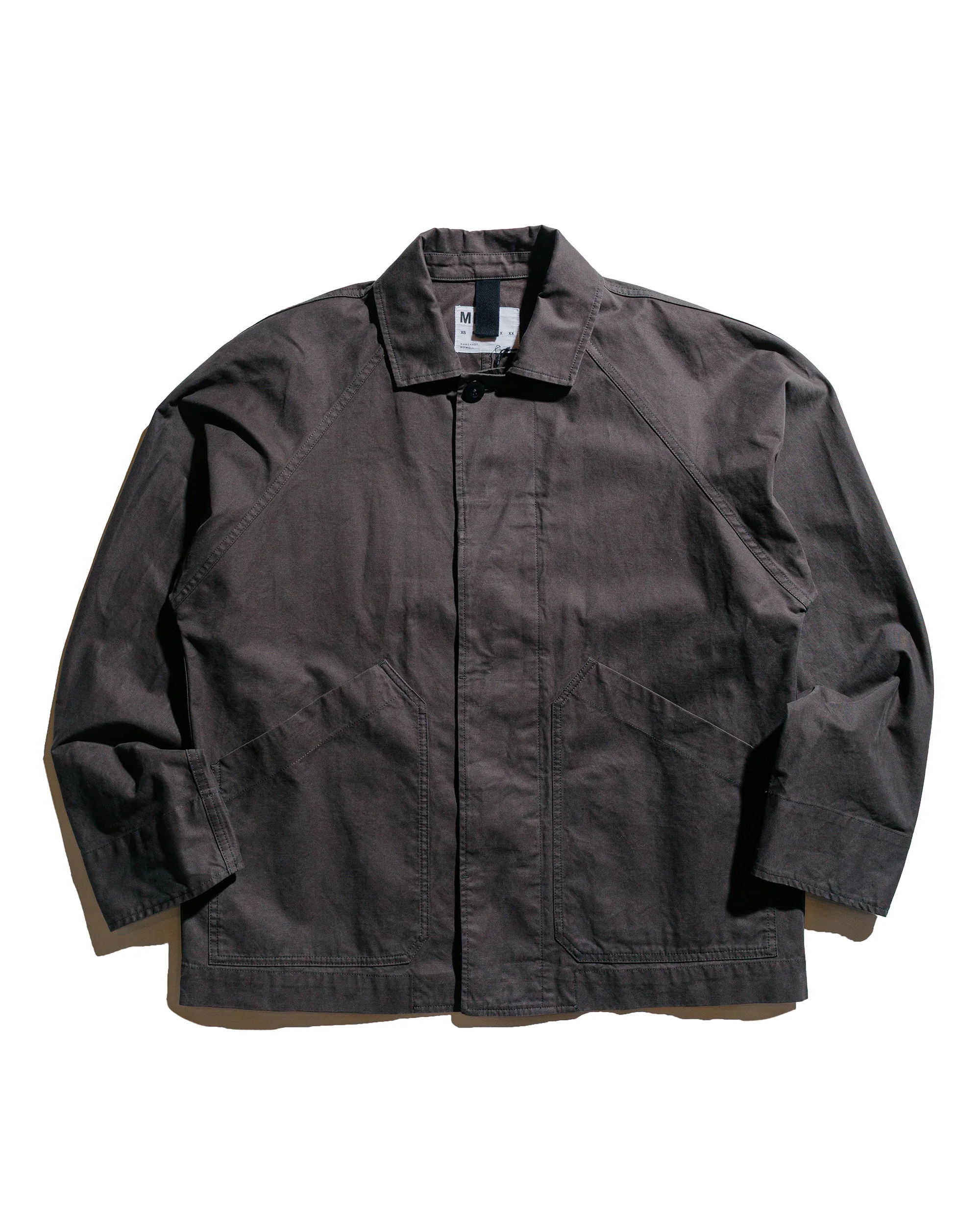 MHL Raglan Jacket Plain Cotton Drill Ebony - 1