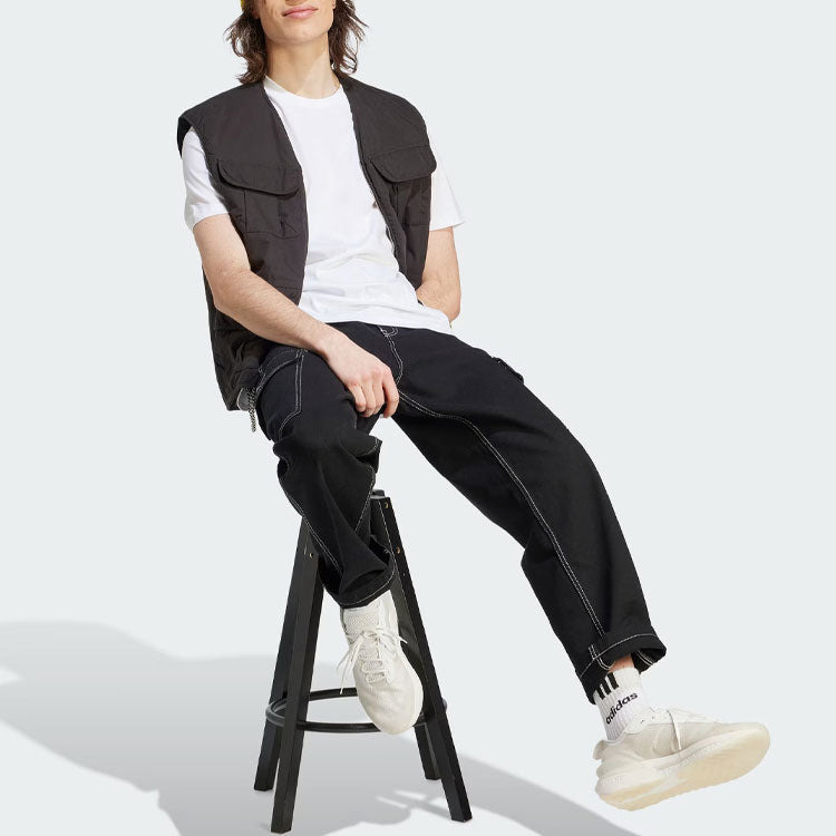 adidas Sportswear City Escape Split-Hem T-Shirt 'White' II3478 - 5