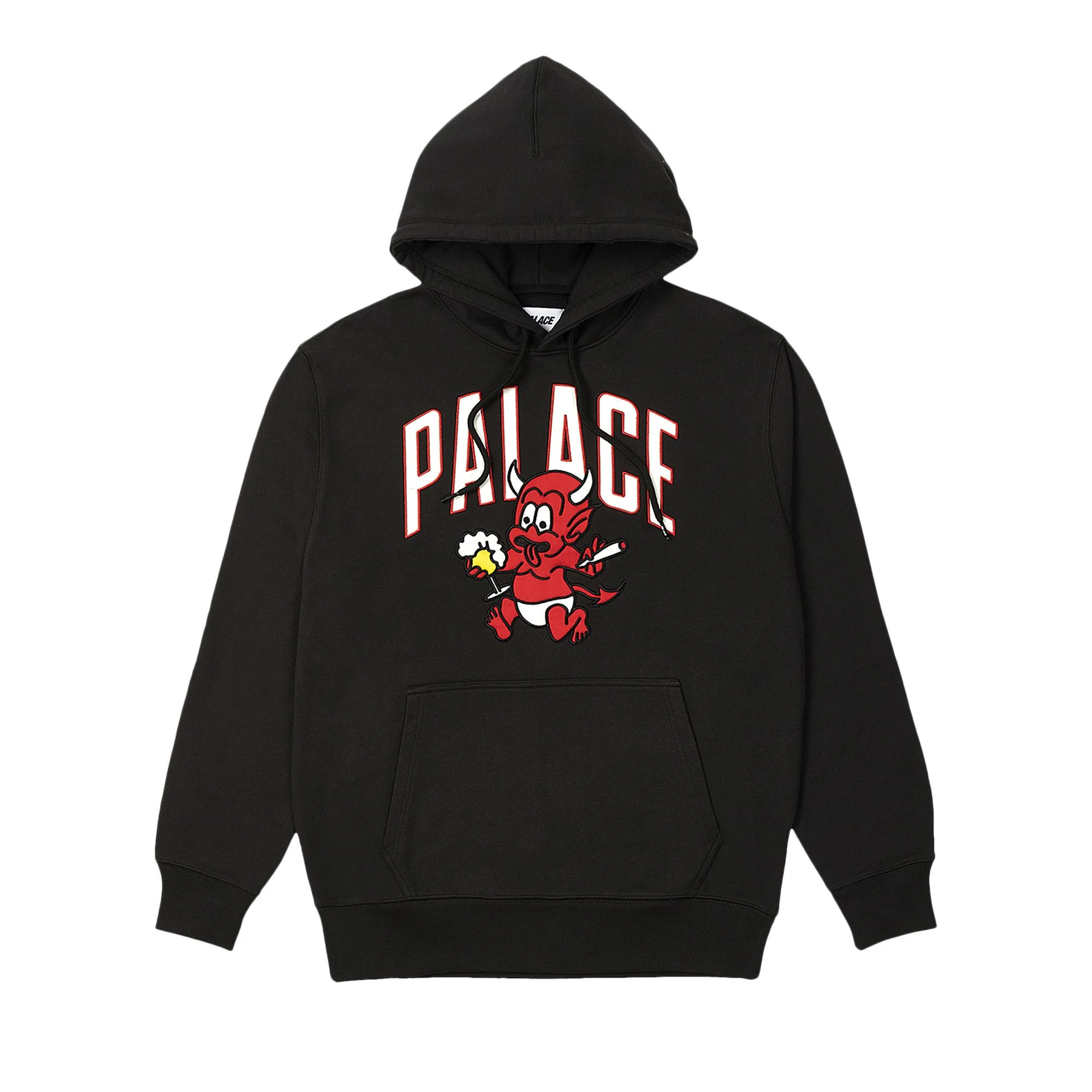 Palace Temptation Hood 'Black' - 1