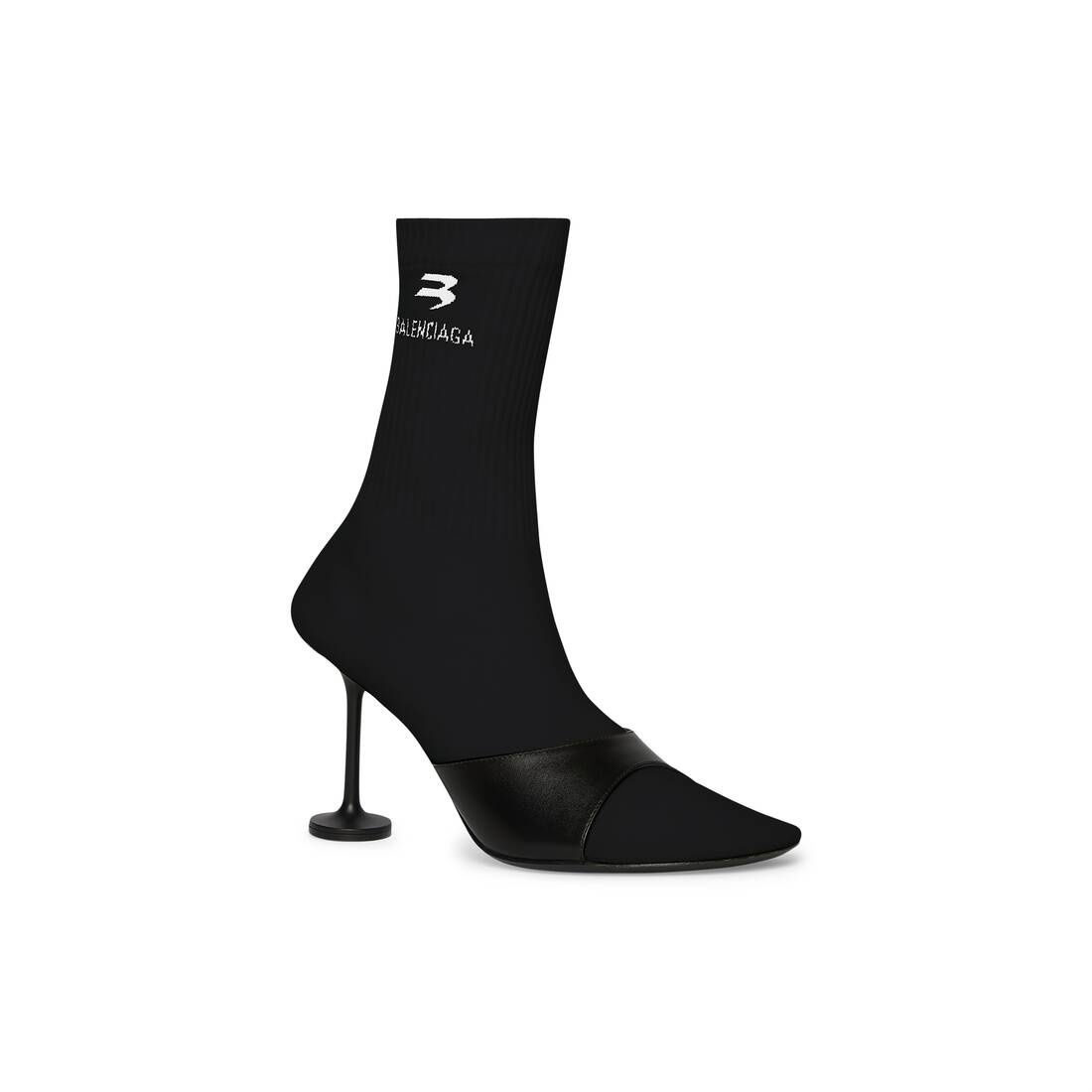 Women's Sock 90mm Bootie in Black - 2