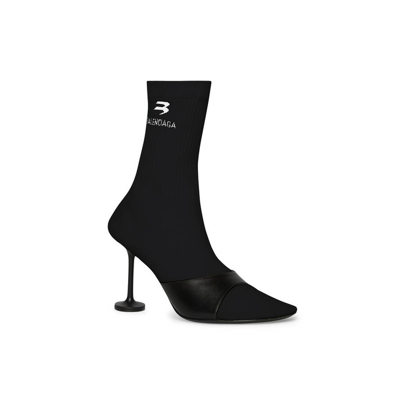 Women's Sock 90mm Bootie in Black 2