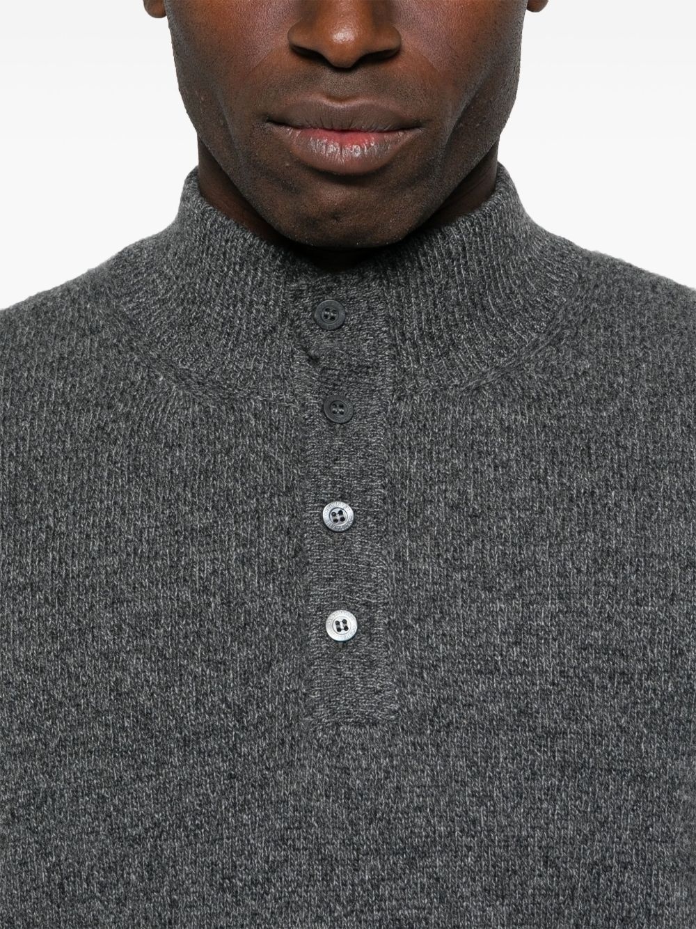 mélange sweater - 5