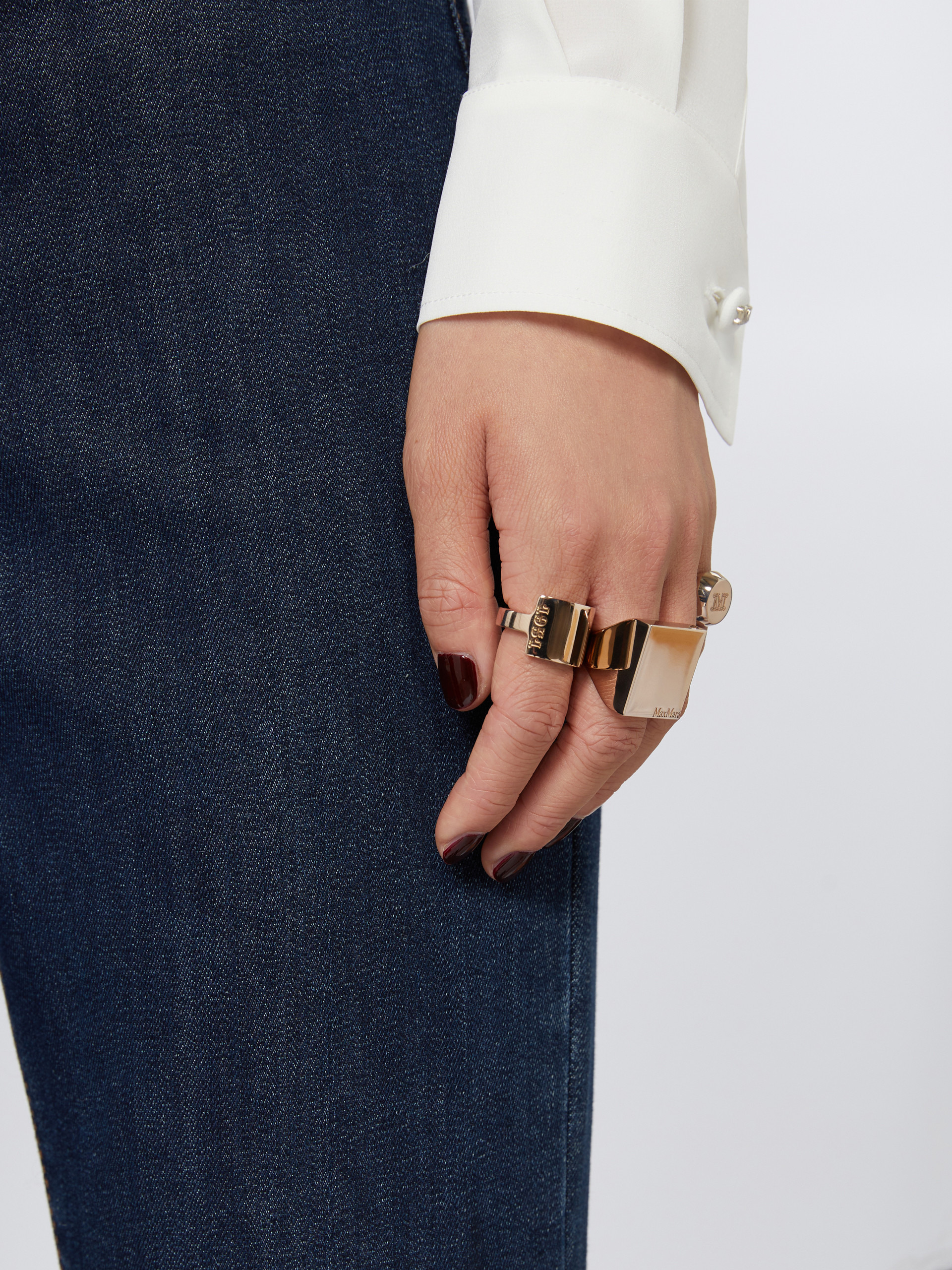 MMSQUARERING Square ring with logo - 4