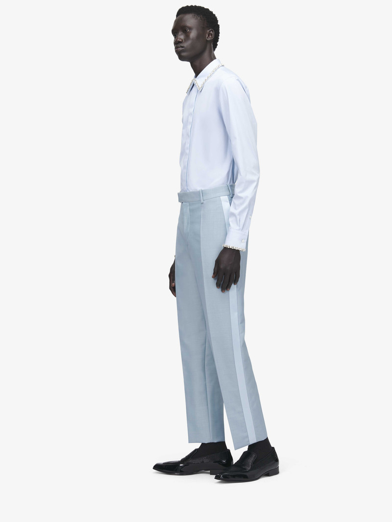 Wool Mohair Tuxedo Trousers 4