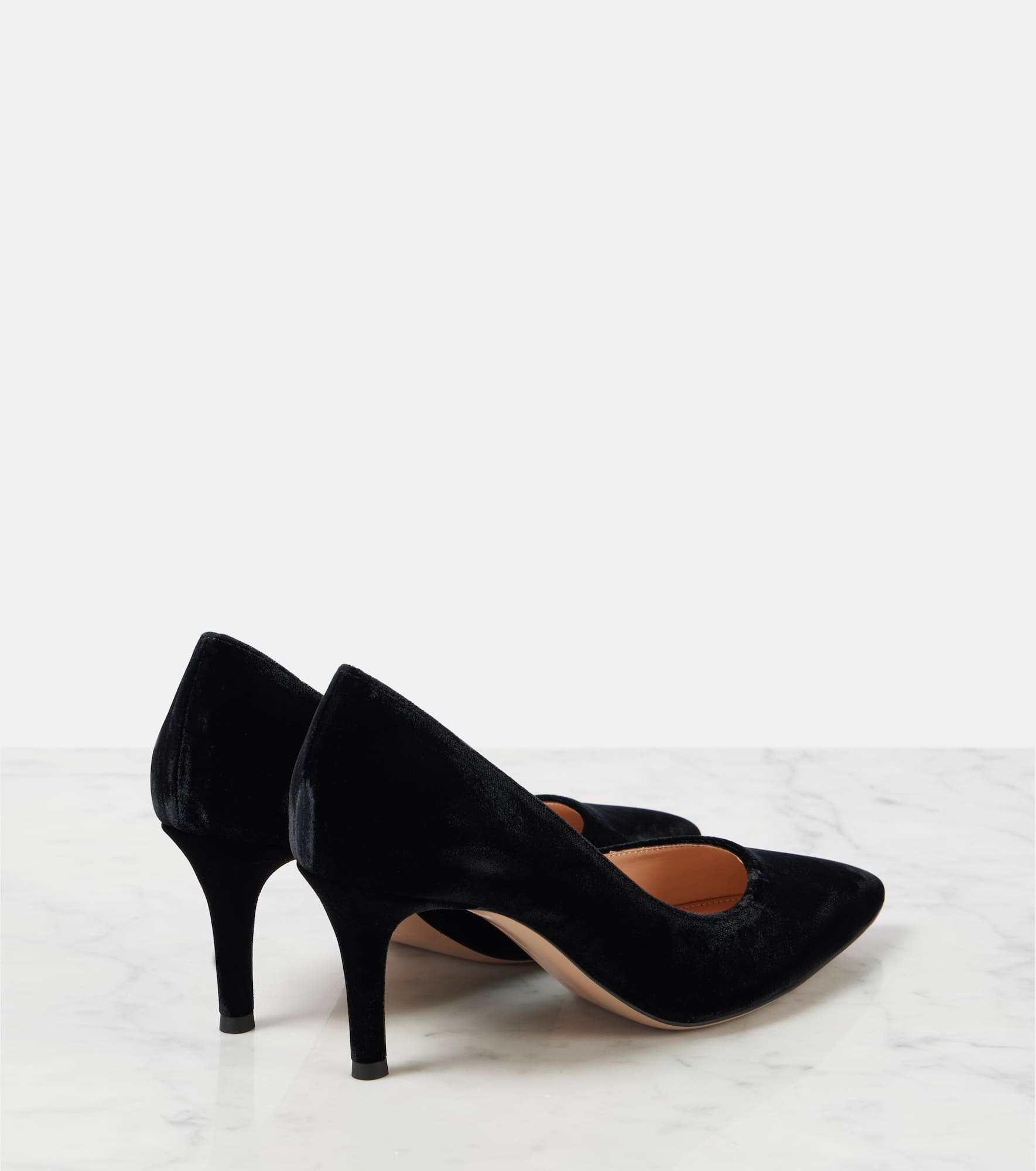 Gianvito 70 velvet pumps - 2