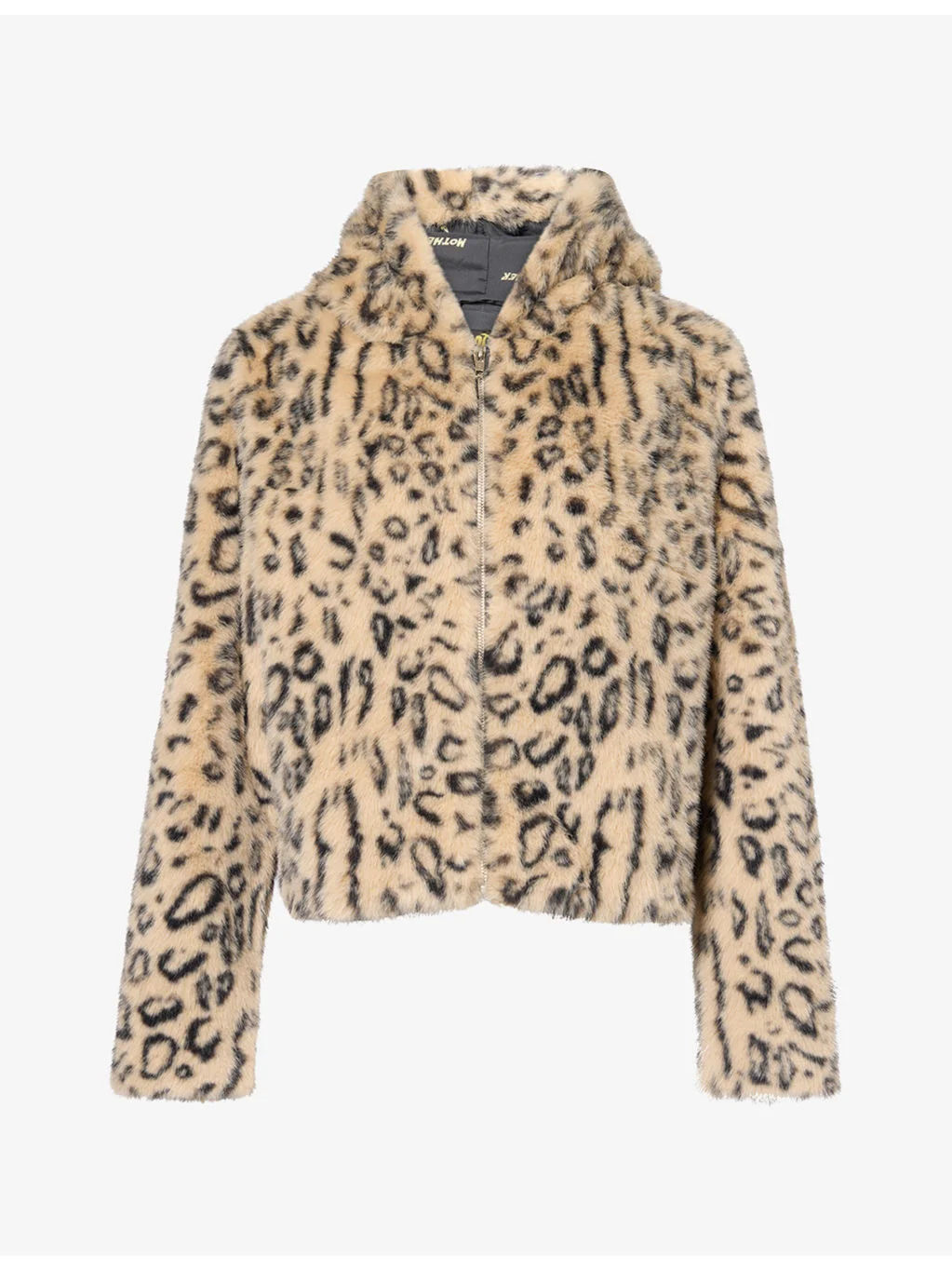 The Hooded Polar Opposite Animal-Print Faux-Fur Jacket - 1