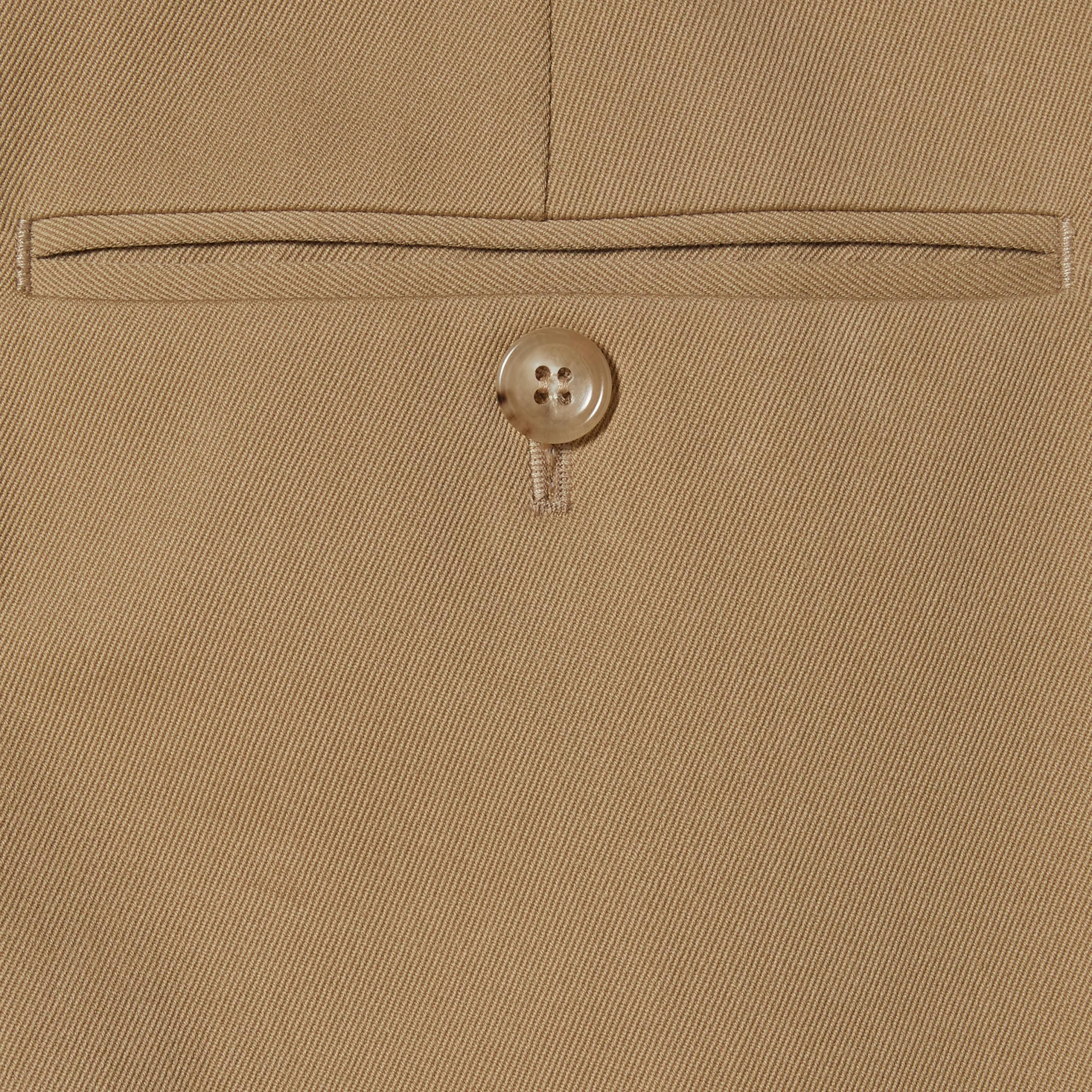 Cotton gabardine pant with Web - 7
