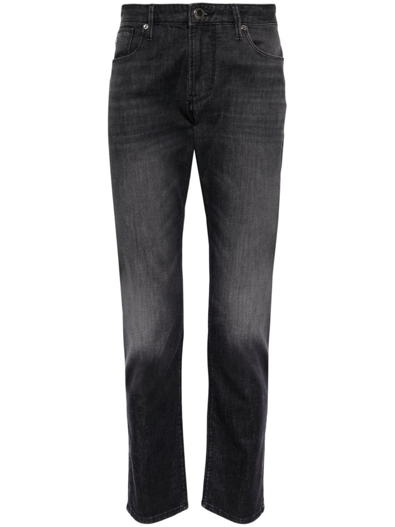 mid-rise slim-fit jeans 1