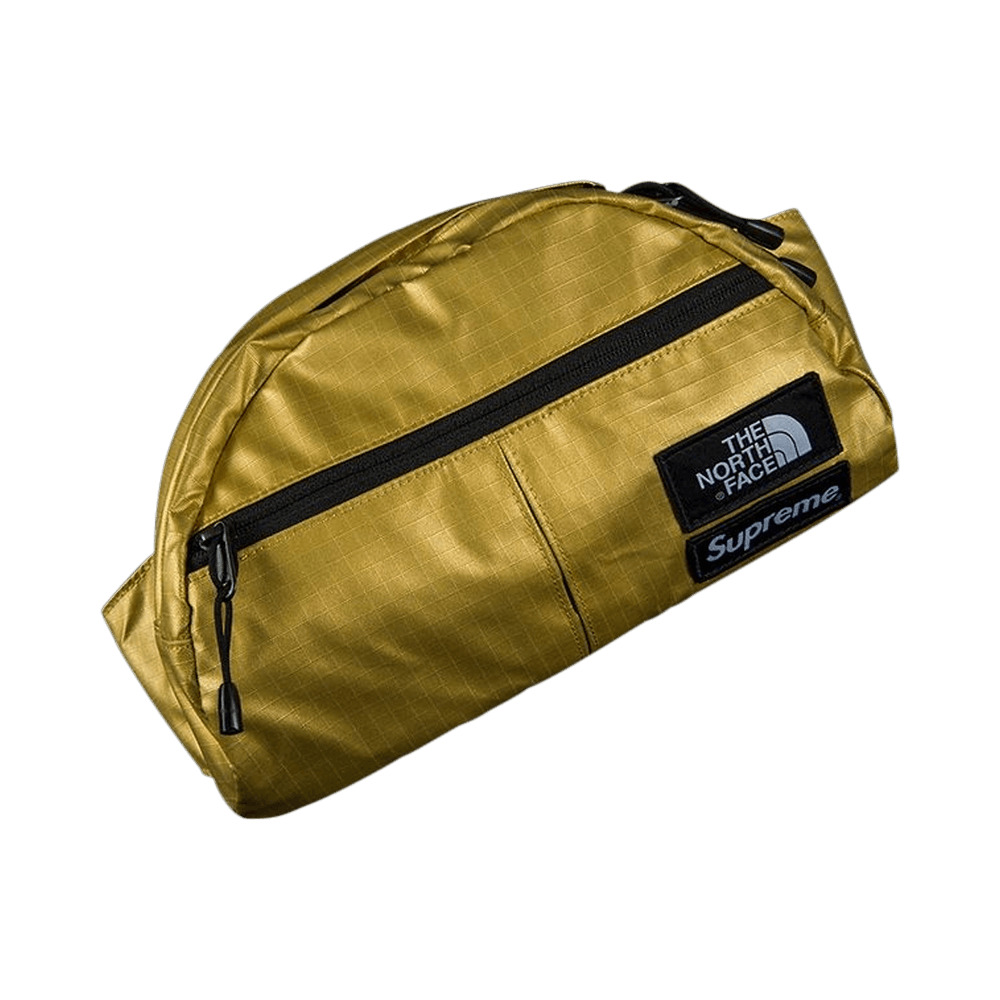 Supreme x The North Face Metallic Roo Ii Lumbar Pack 'Gold' - 1