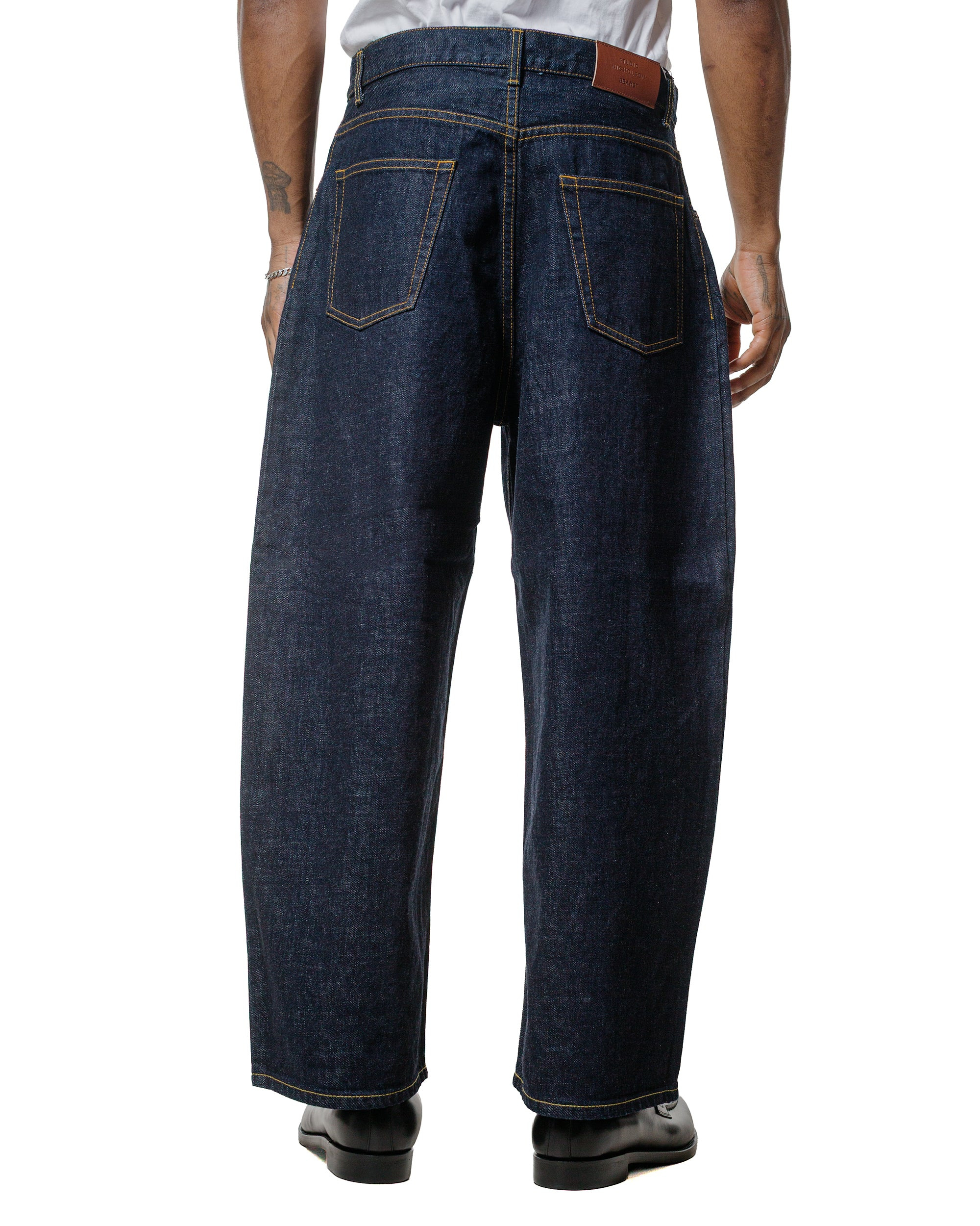 Studio Nicholson Denim 5 Pocket Jean Indigo - 3