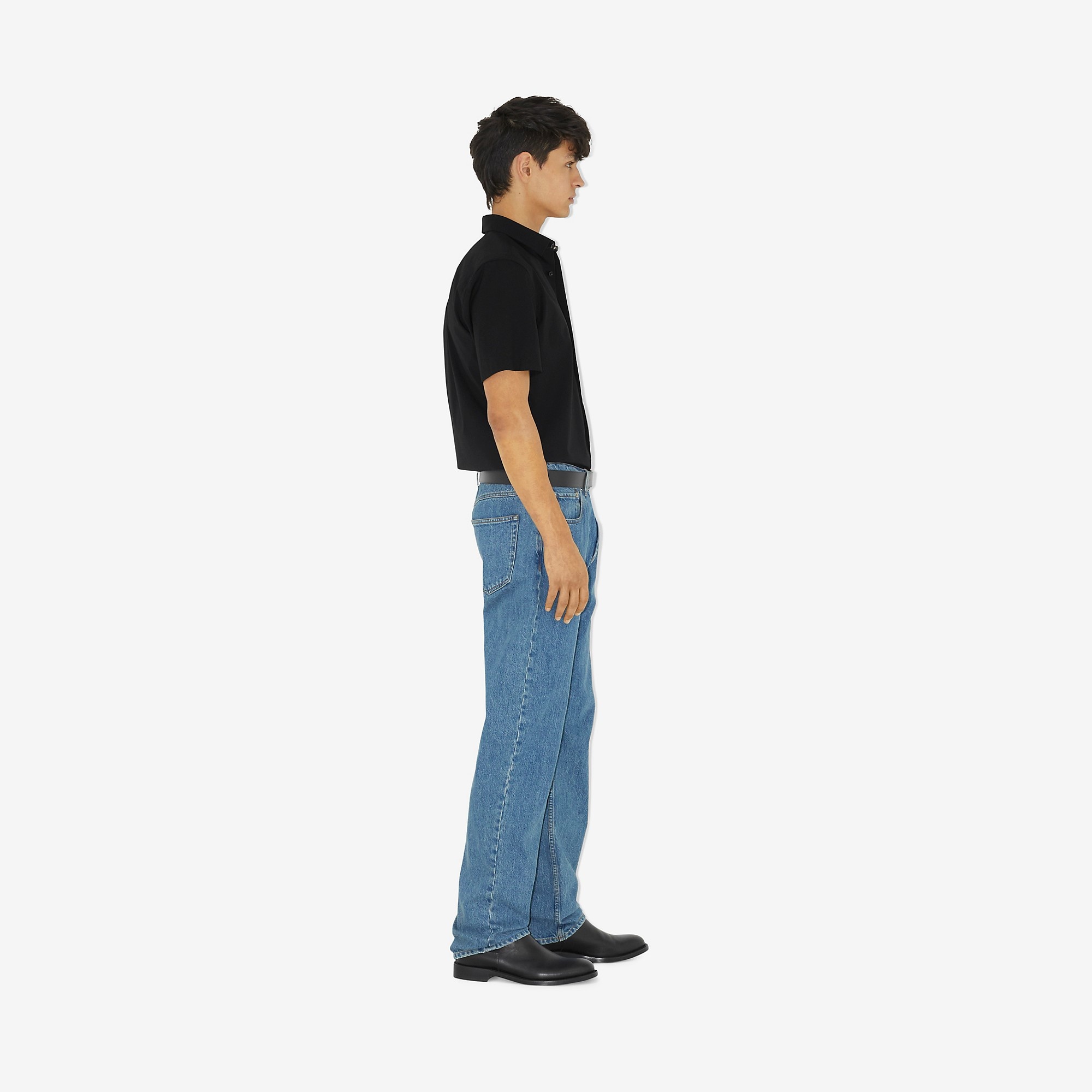 Embroidered EKD Stretch Cotton Shirt - 3