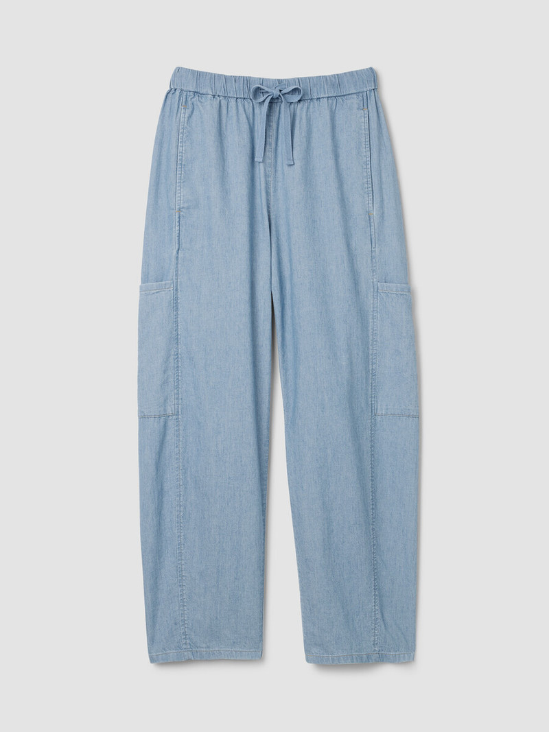 Airy Organic Cotton Twill Cargo Pant 1