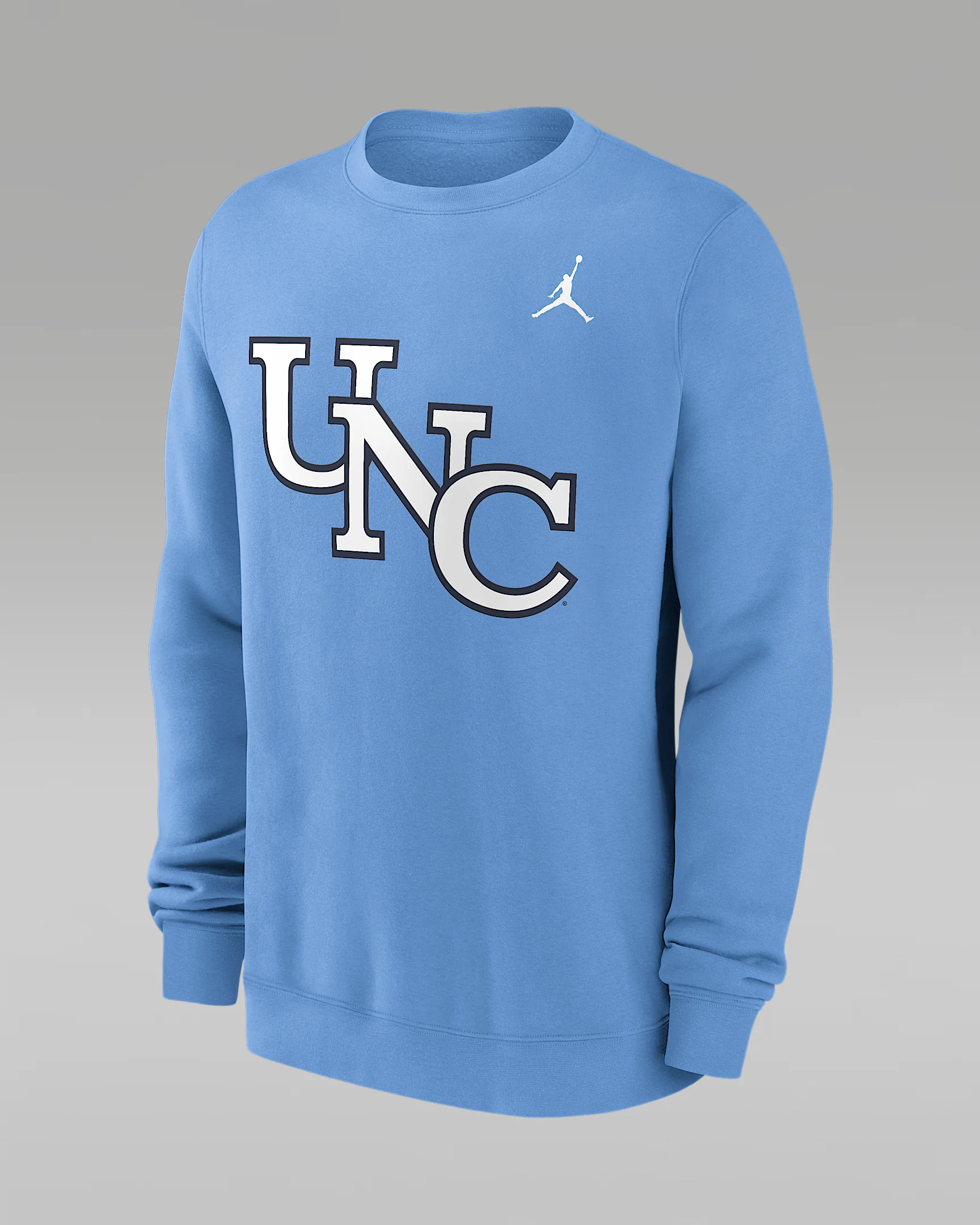 North Carolina Sideline Club Men's Jordan Brand College Pullover Crew - 1