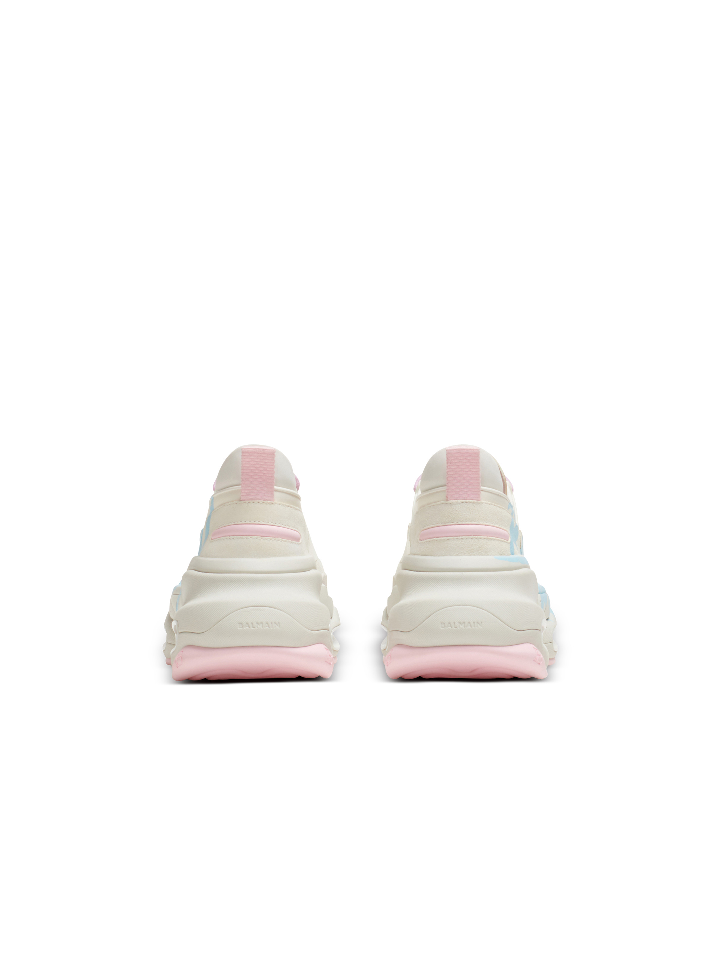 B-Bold trainers in leather, neoprene and suede - 5