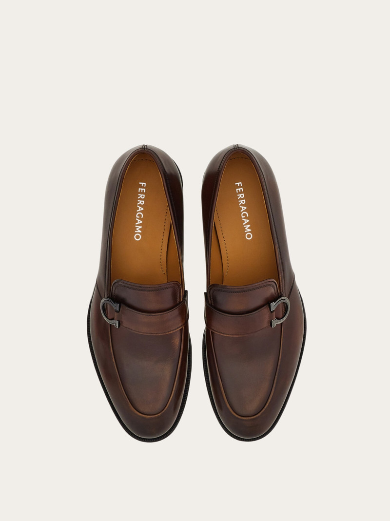 FERRAGAMO Gancini ornament moccasin outlook