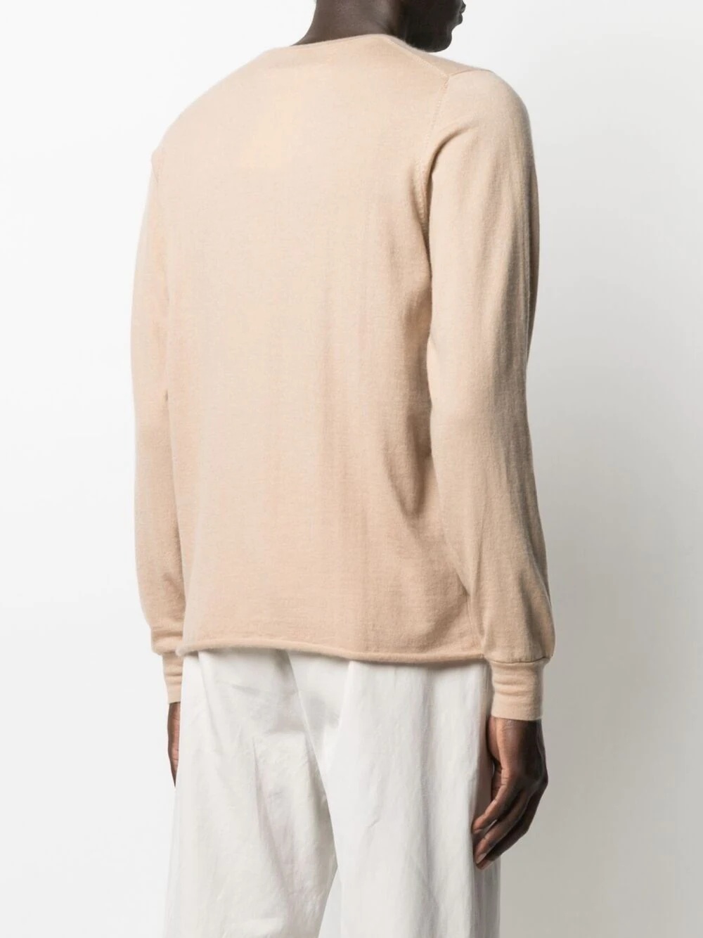 cashmere long-sleeve jumper - 5