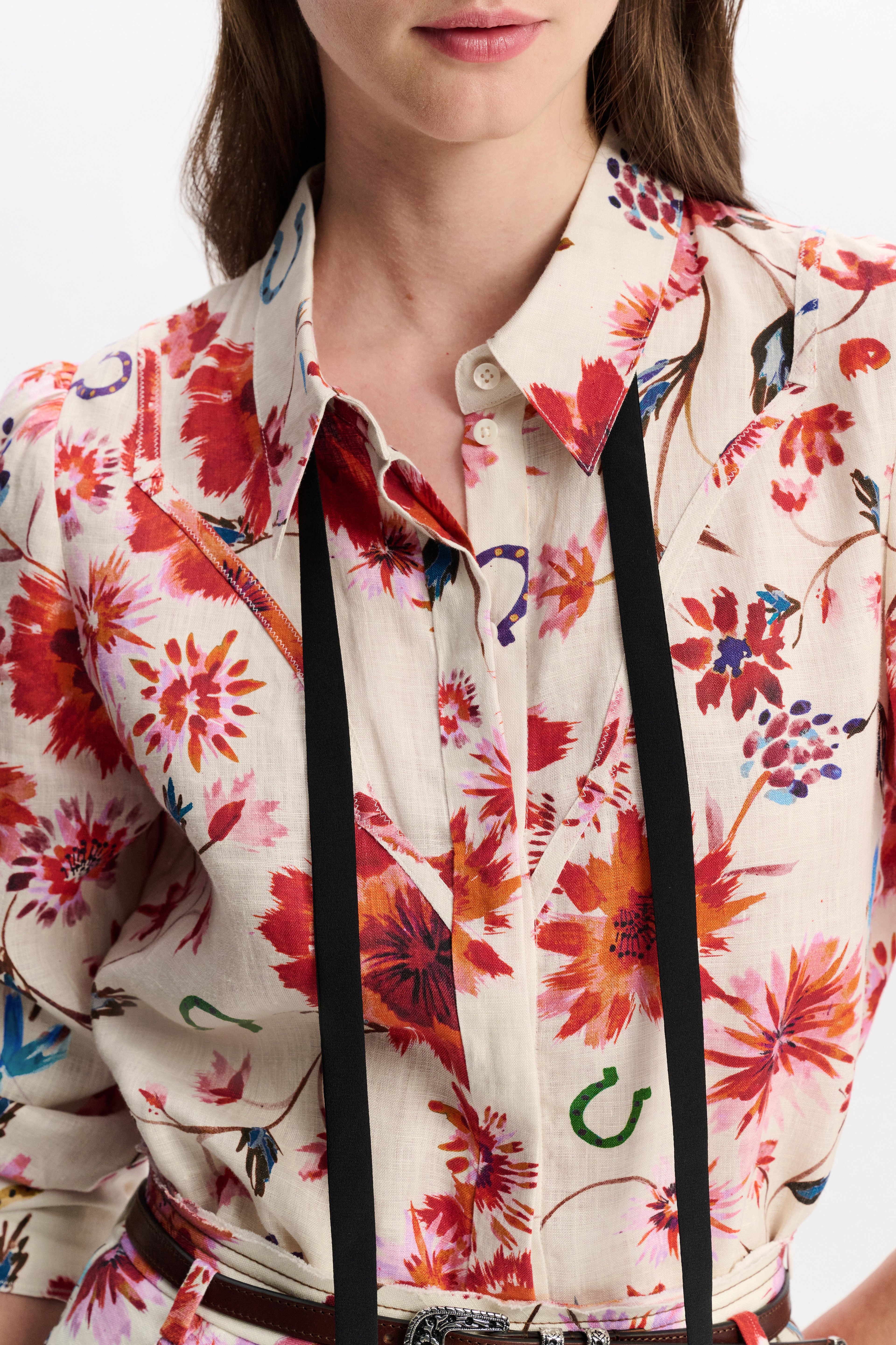 FLORAL EASE I blouse - 5
