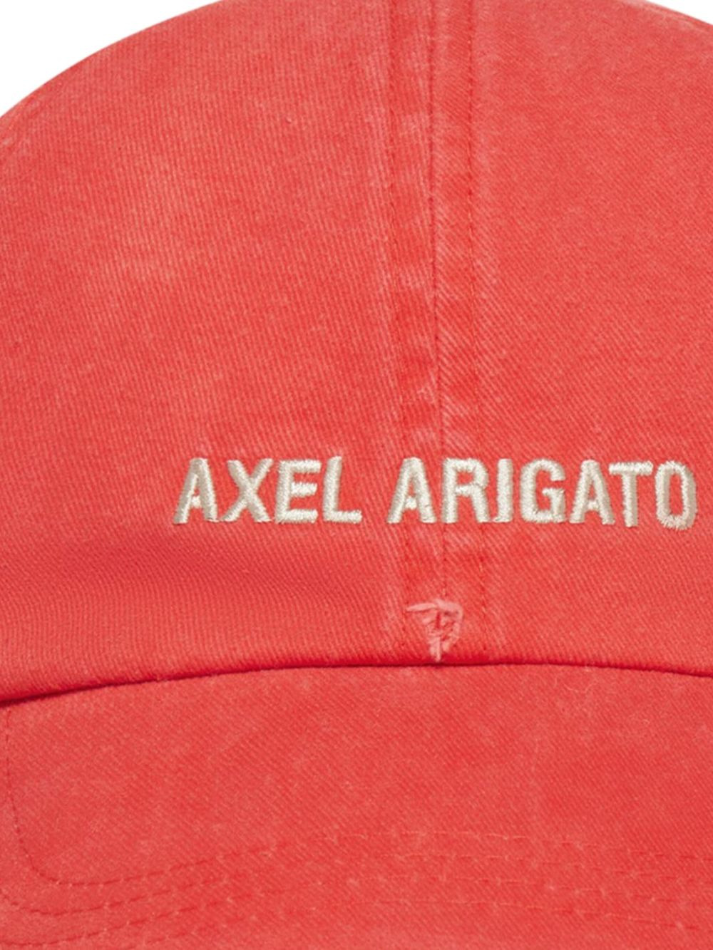 AA logo-embroidered distressed cap - 5