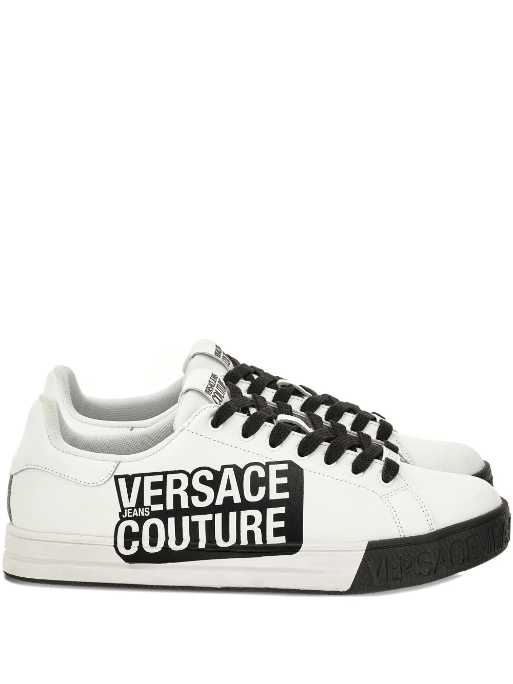 logo lace-up sneakers - 1