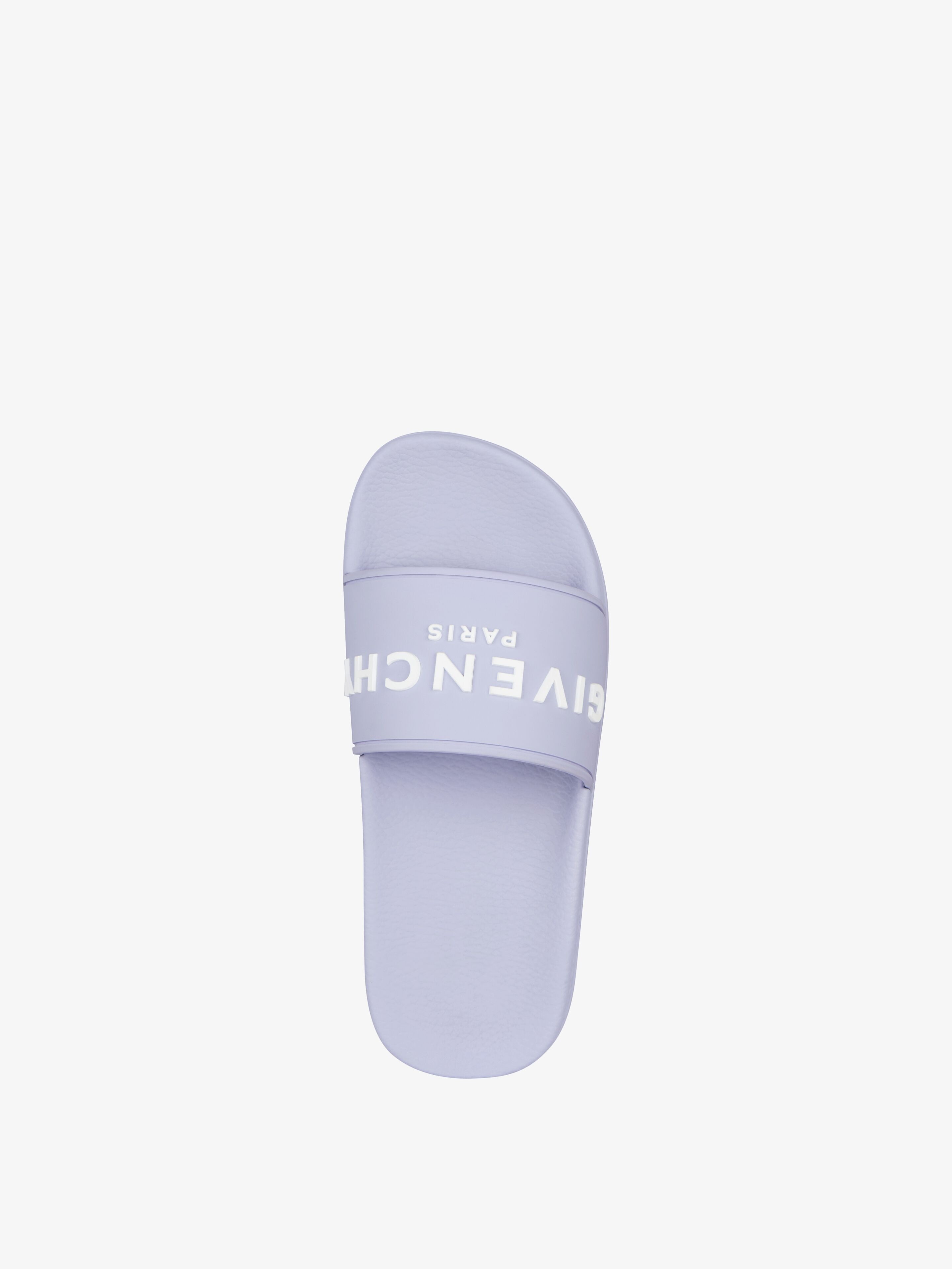 SLIDE FLAT SANDALS IN RUBBER - 4