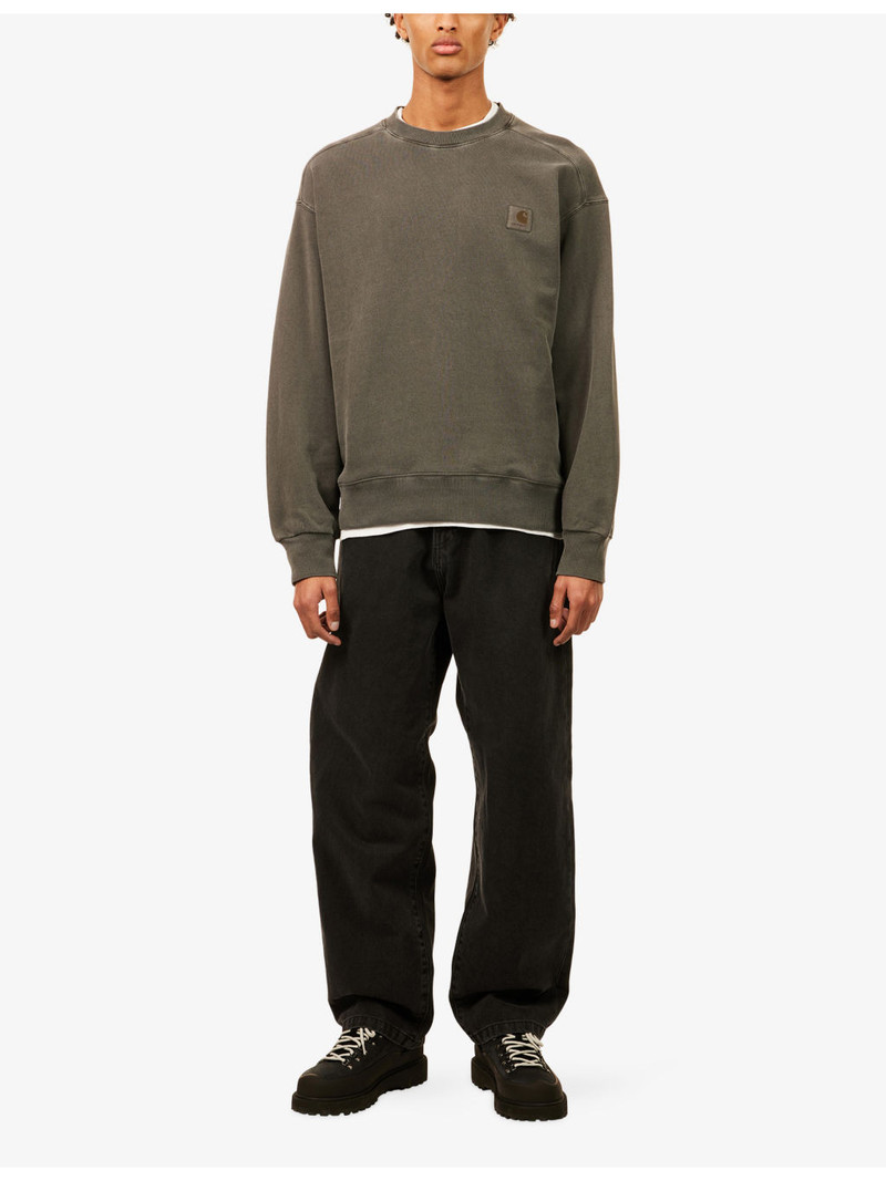 Carhartt WIP Nelson Faded Cotton-Jersey Sweatshirt outlook