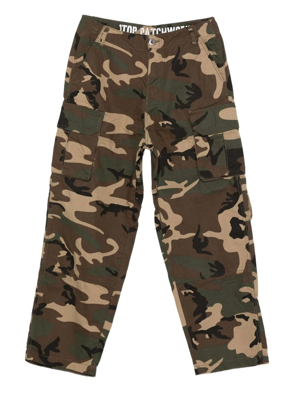 ripstop cargo trousers - 1