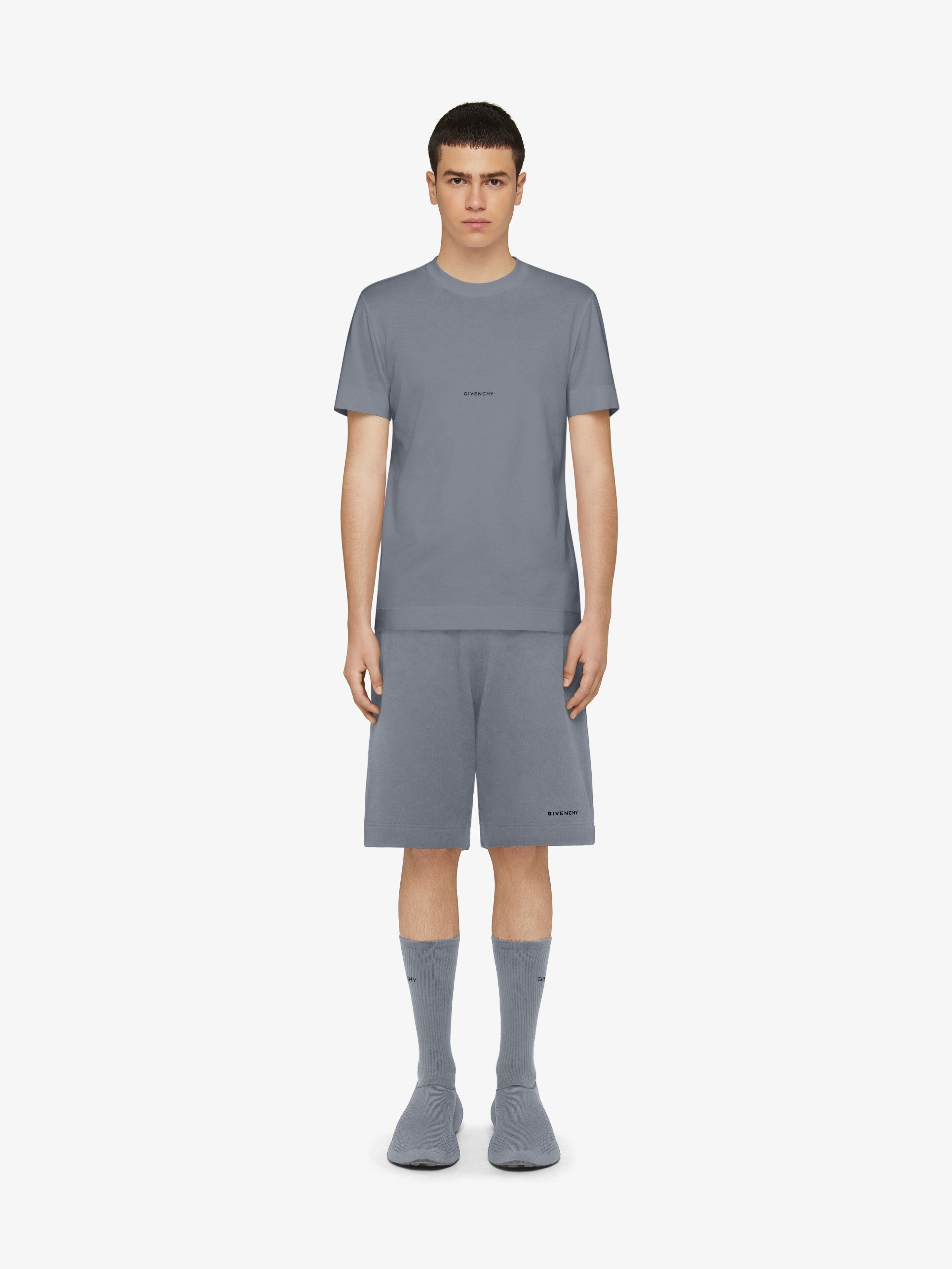 BERMUDA IN FELPA WITH PRINT - 2