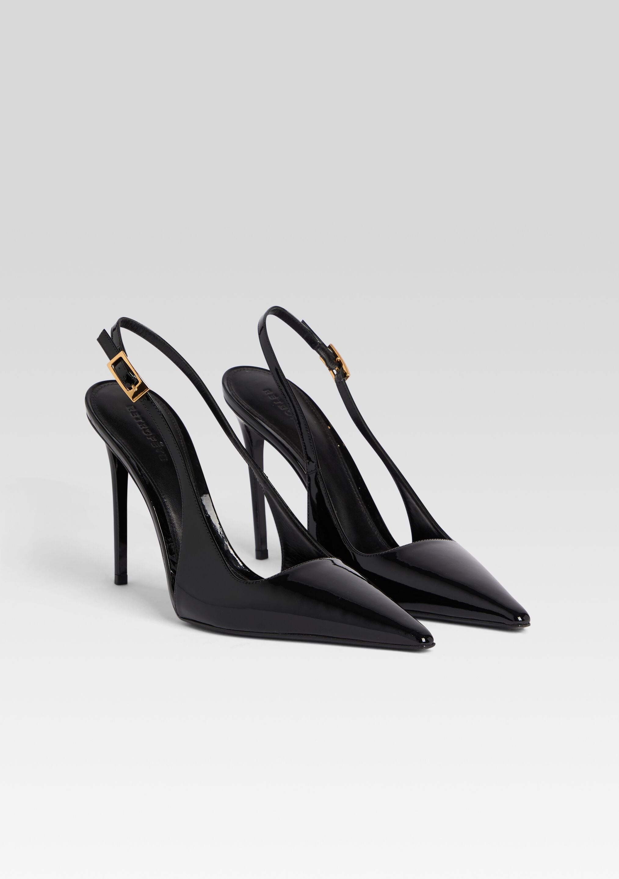 GWYNETH LEATHER SLINGBACK - 3