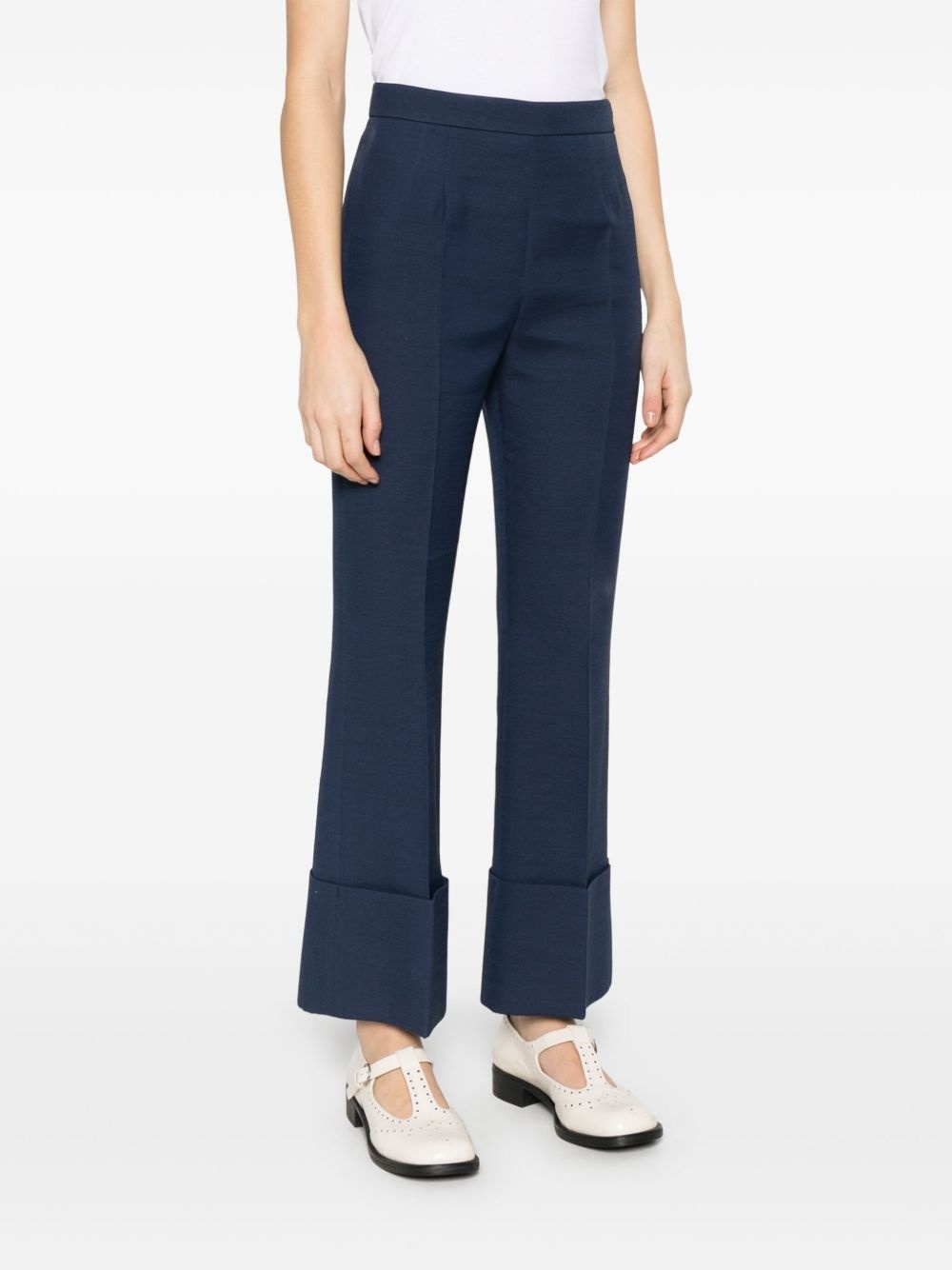 crepe trousers - 3