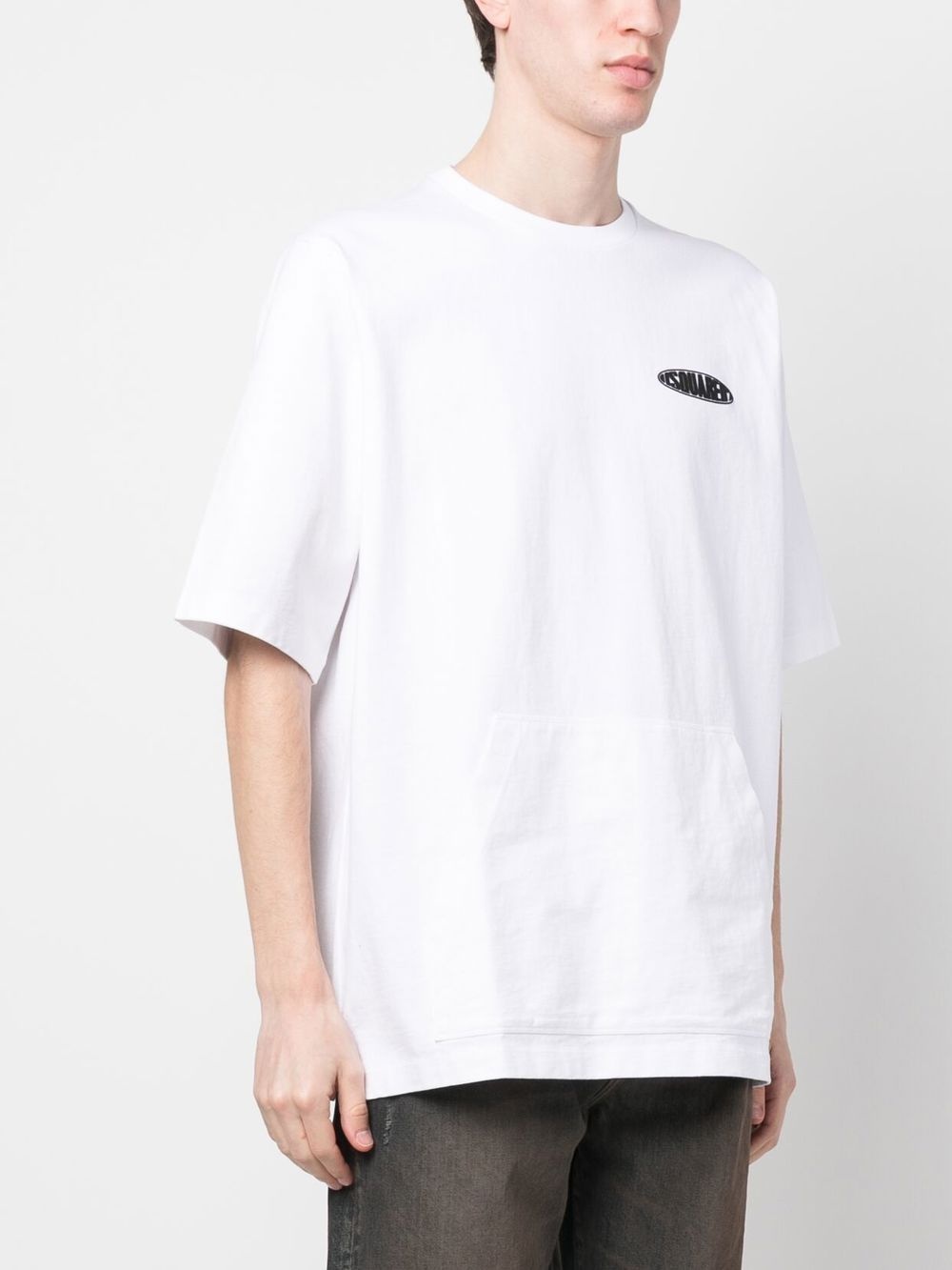 logo-print cotton T-shirt - 3