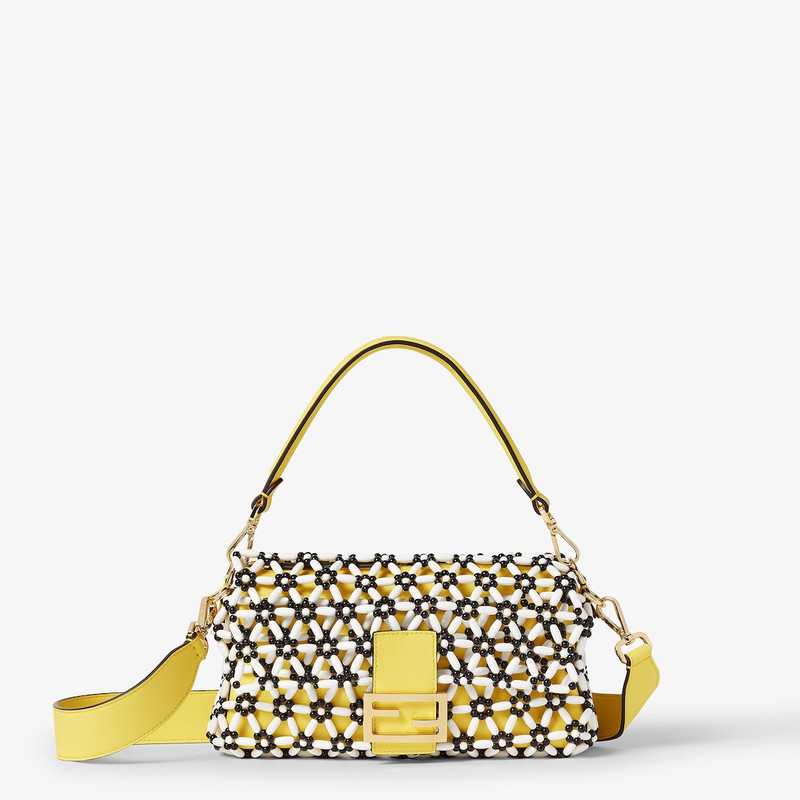 Baguette® Beaded and leather bag 1