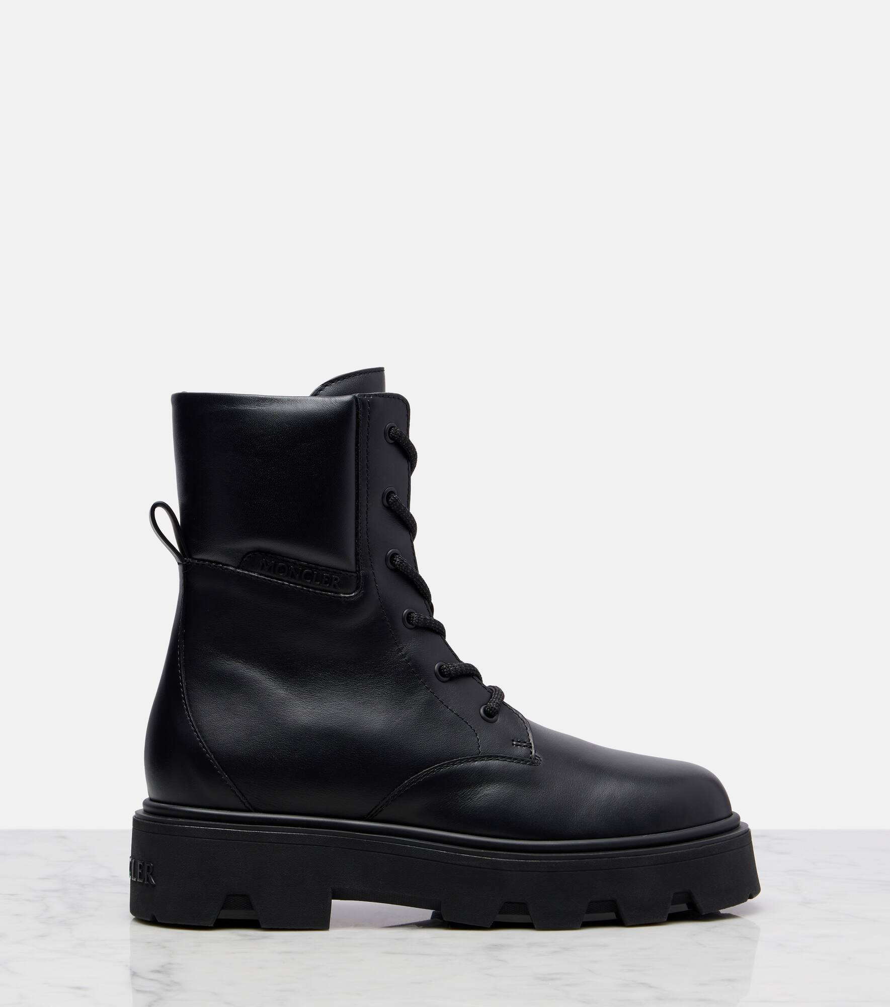 Aurea leather combat boots - 4