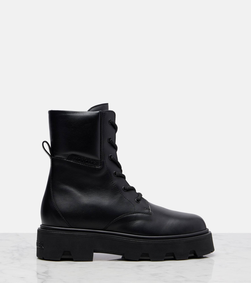 Aurea leather combat boots 4