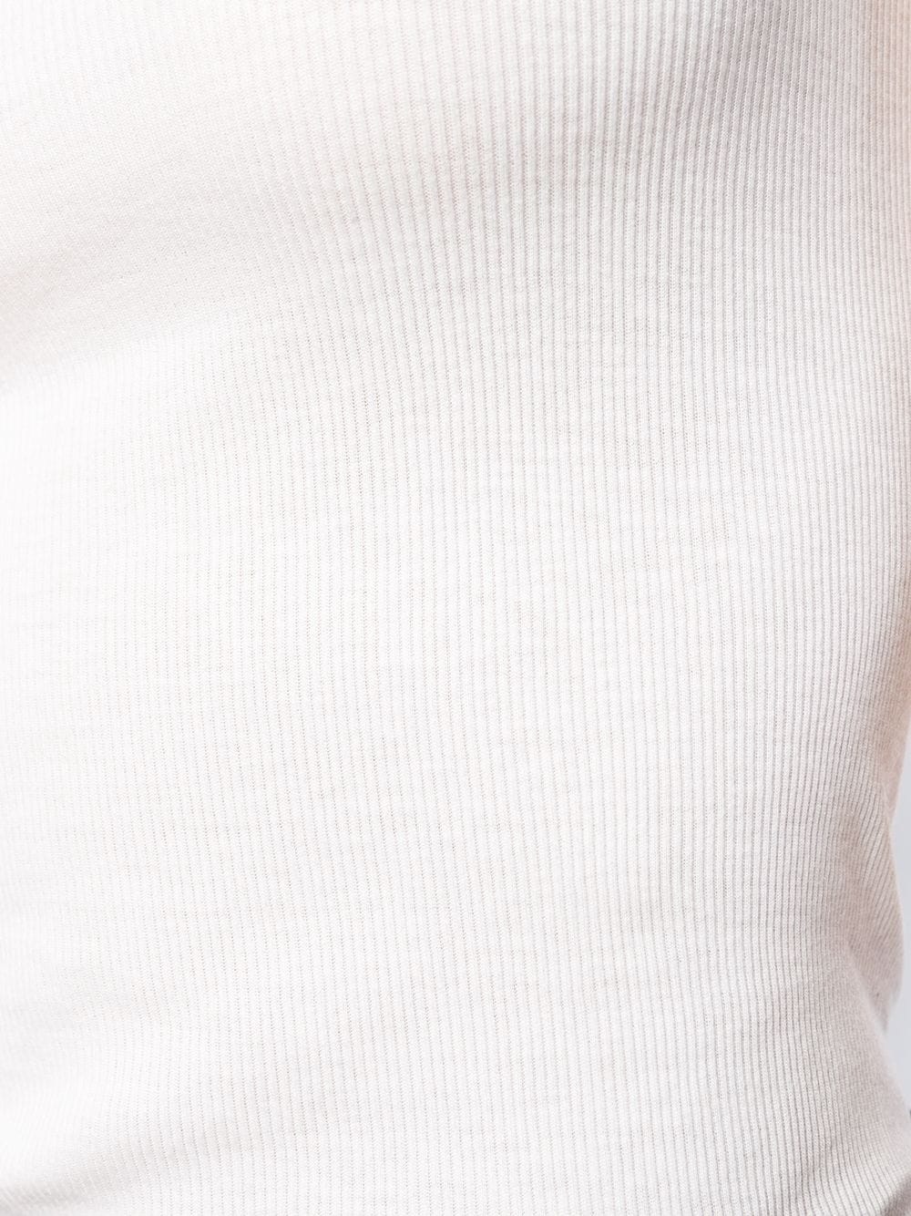 ribbed knit vest - 5