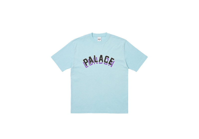 LONDON STACK T-SHIRT CRYSTALISED BLUE - 1