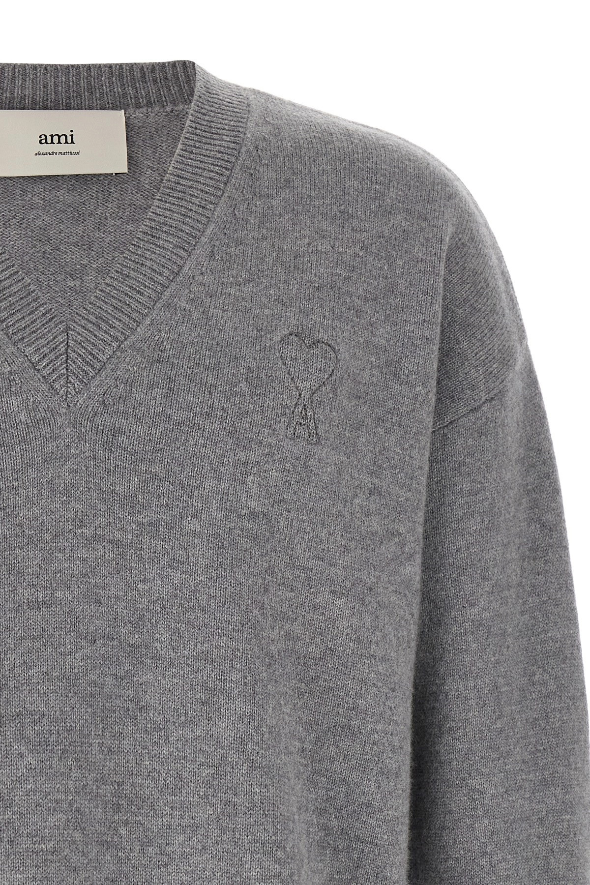Puff logo patch sweater - 3