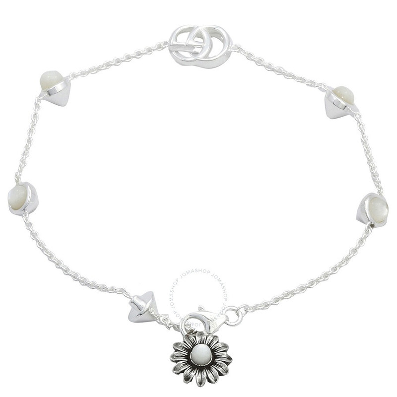 GUCCI Gucci GG Marmont Mother of Pearl Sterling Silver Bracelet outlook