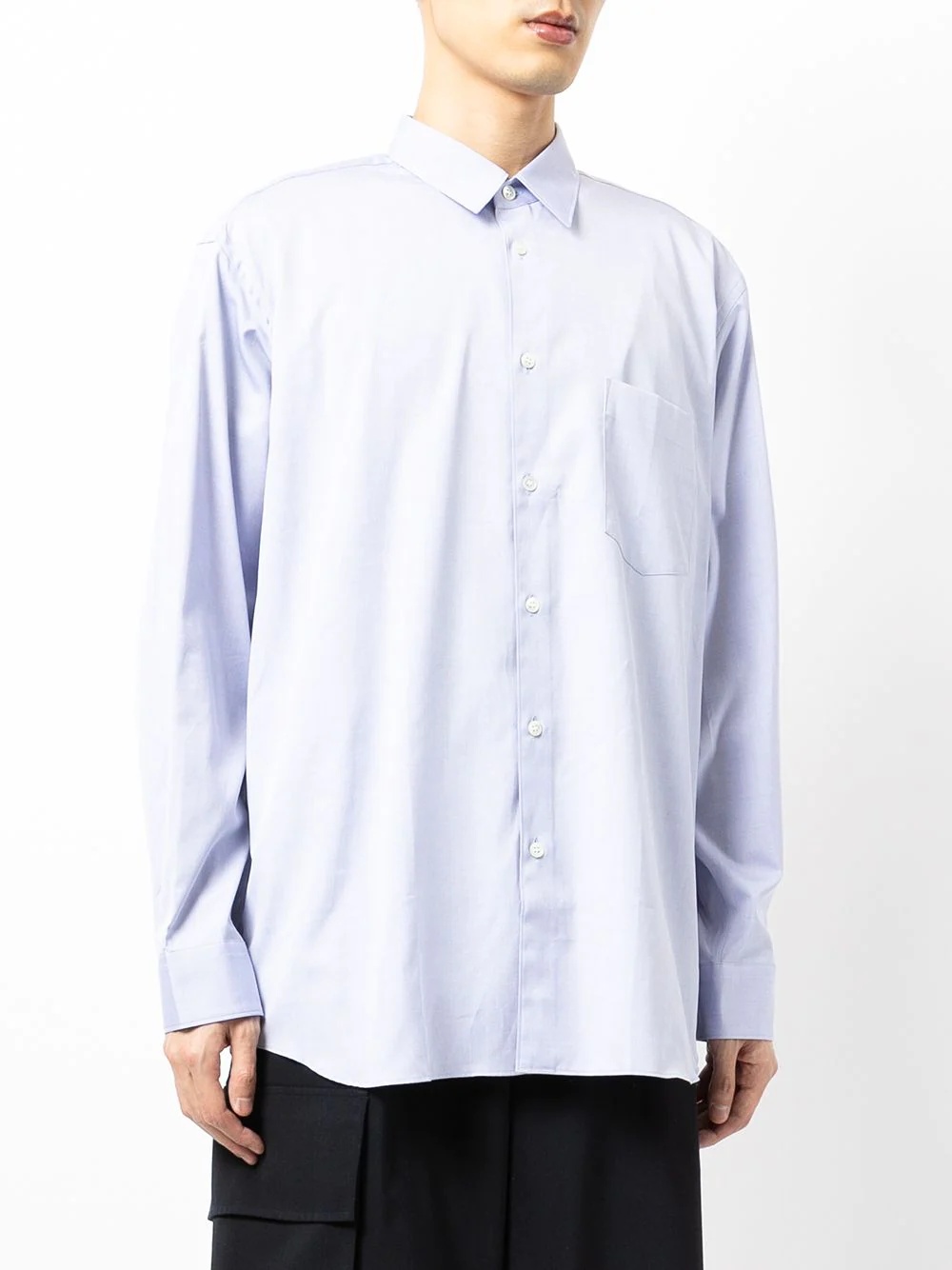 long-sleeve cotton shirt - 3
