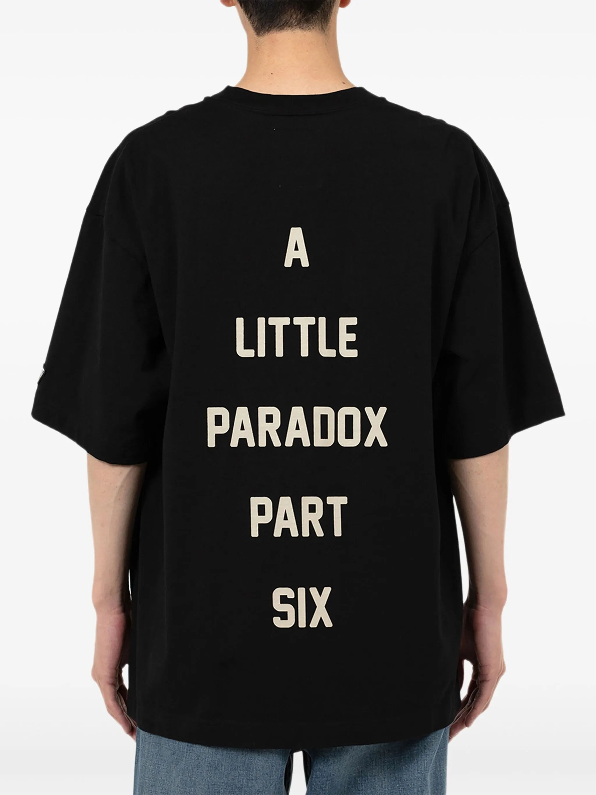 Maison Mihara Yasuhiro Cat-print Text-detail T-shirt - 5