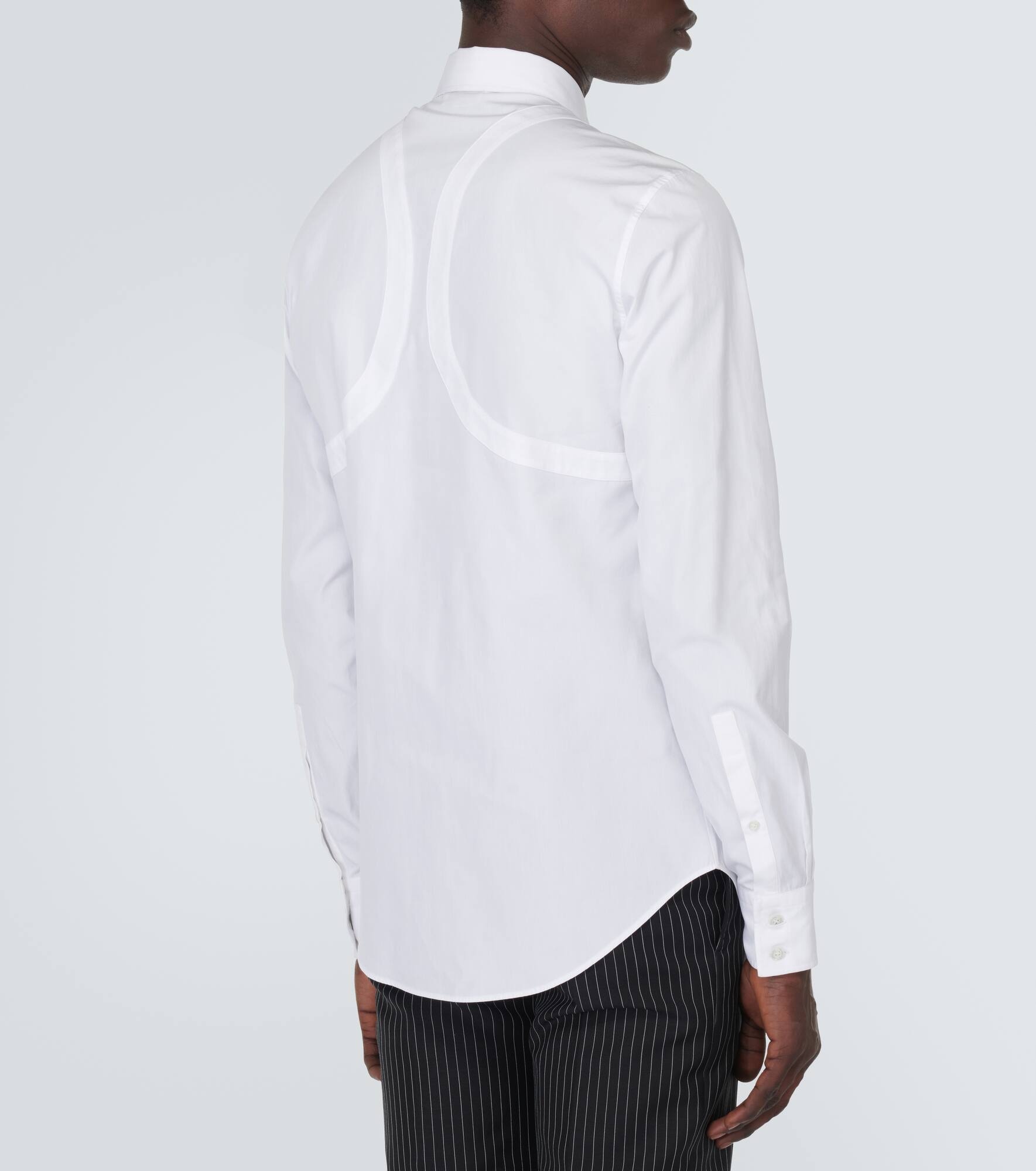 Harness cotton poplin shirt - 4