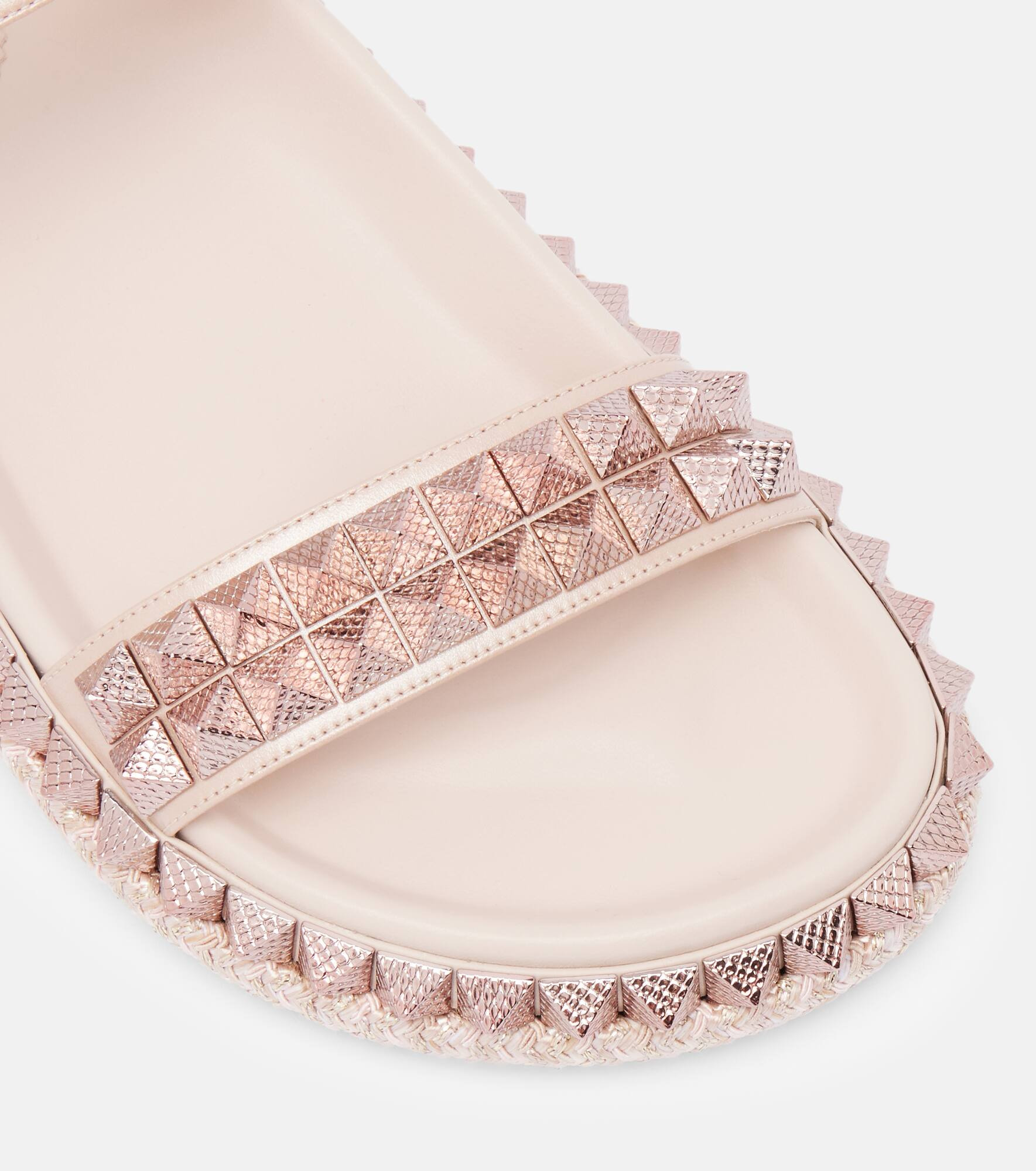 Pyrabizz spiked leather sandals - 5