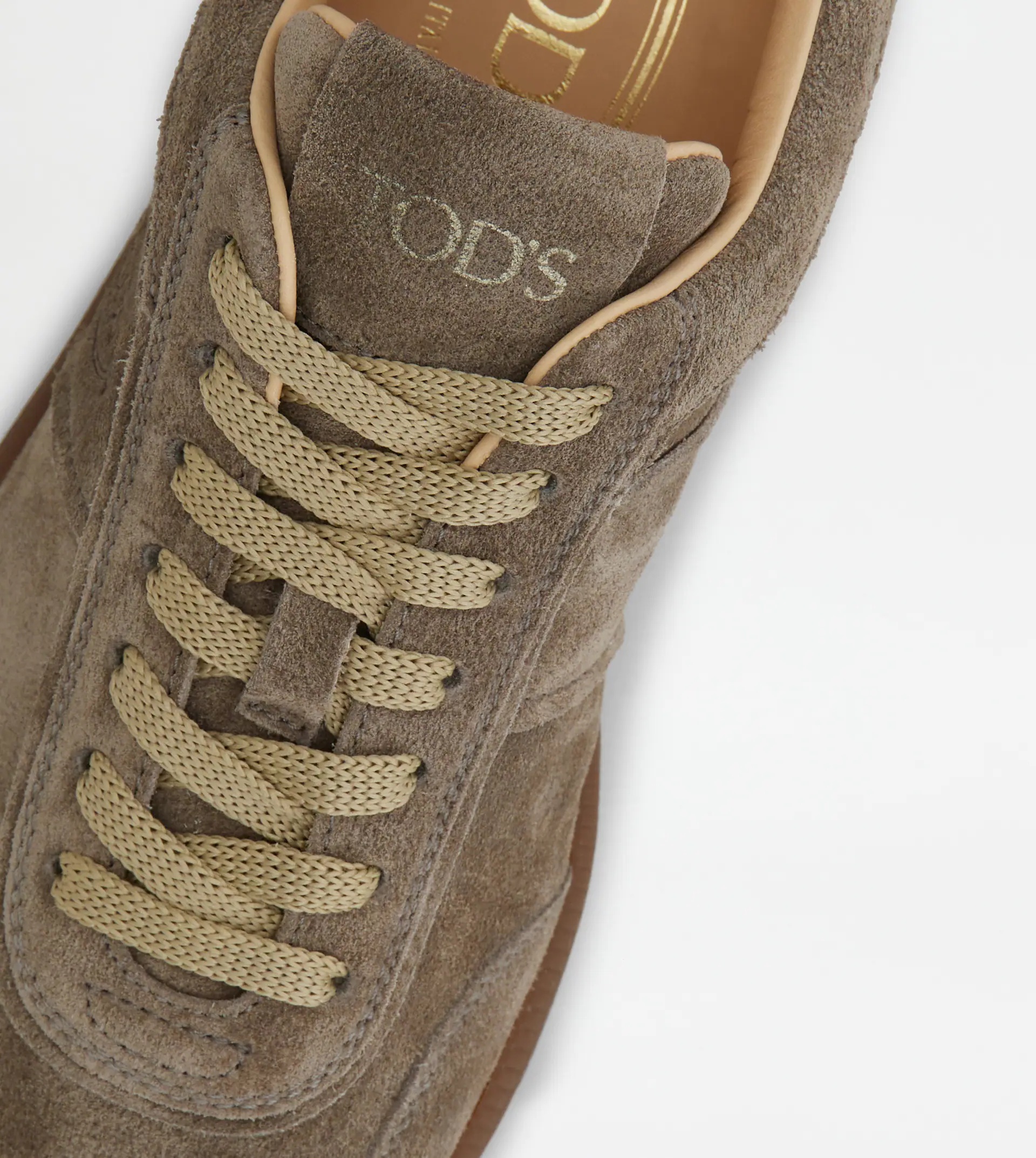 TOD'S TABS SNEAKERS IN SUEDE - GREY - 6