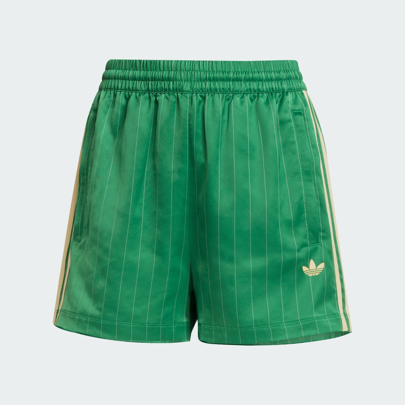 adidas Originals Pinstripe Satin Shorts - 1